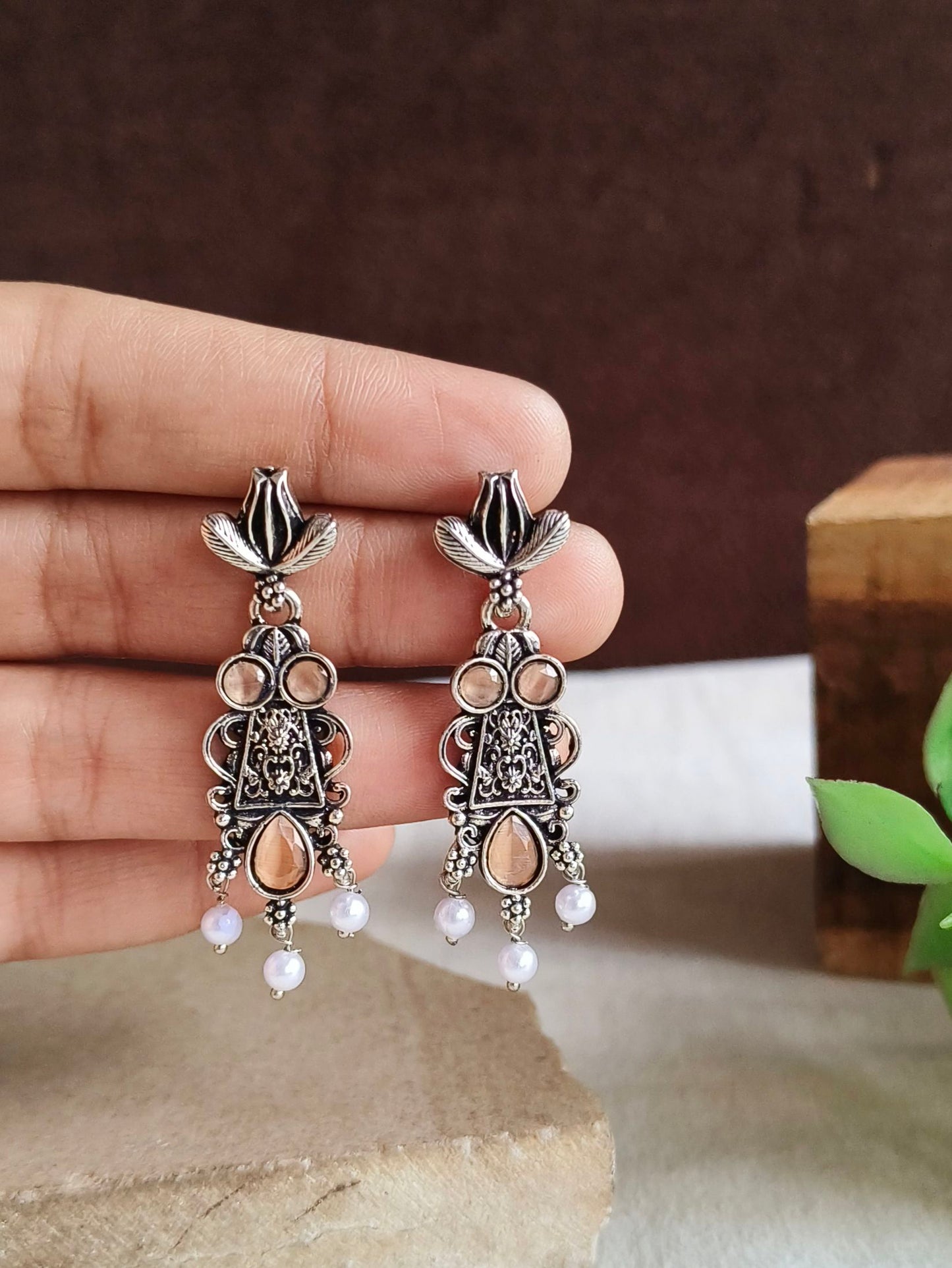 Oxidised Earrings