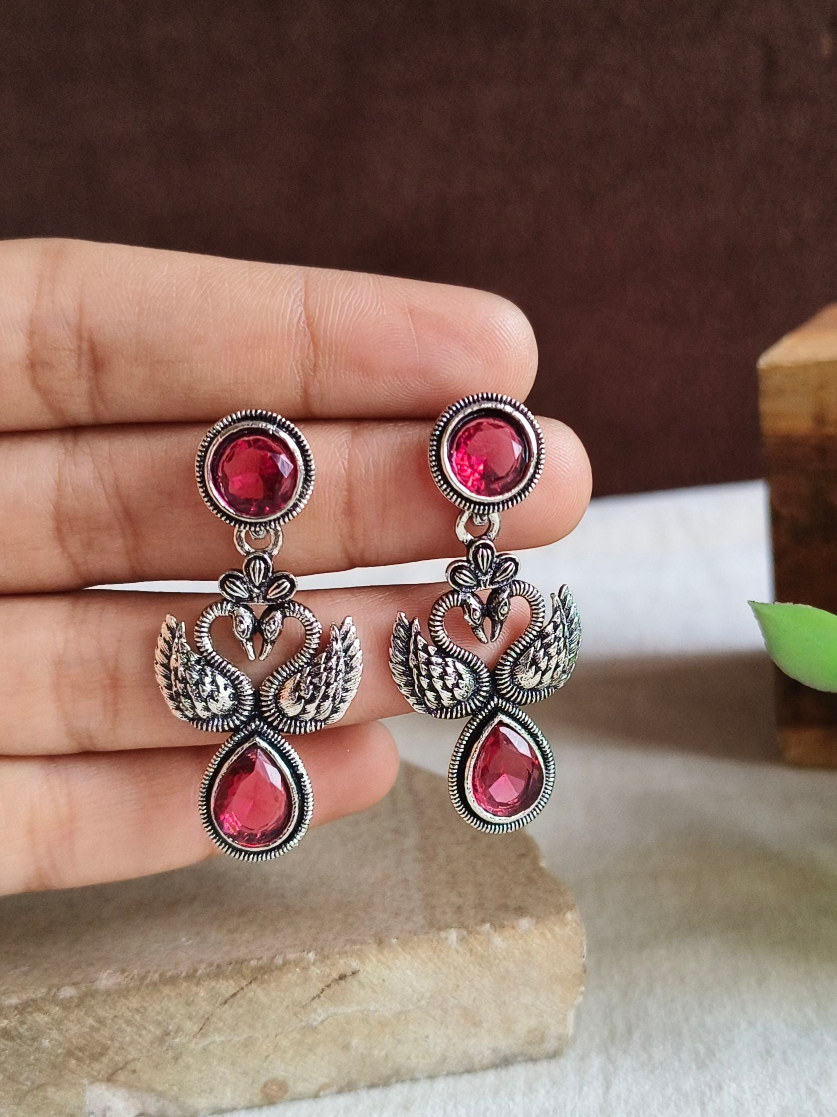 Oxidised Earrings