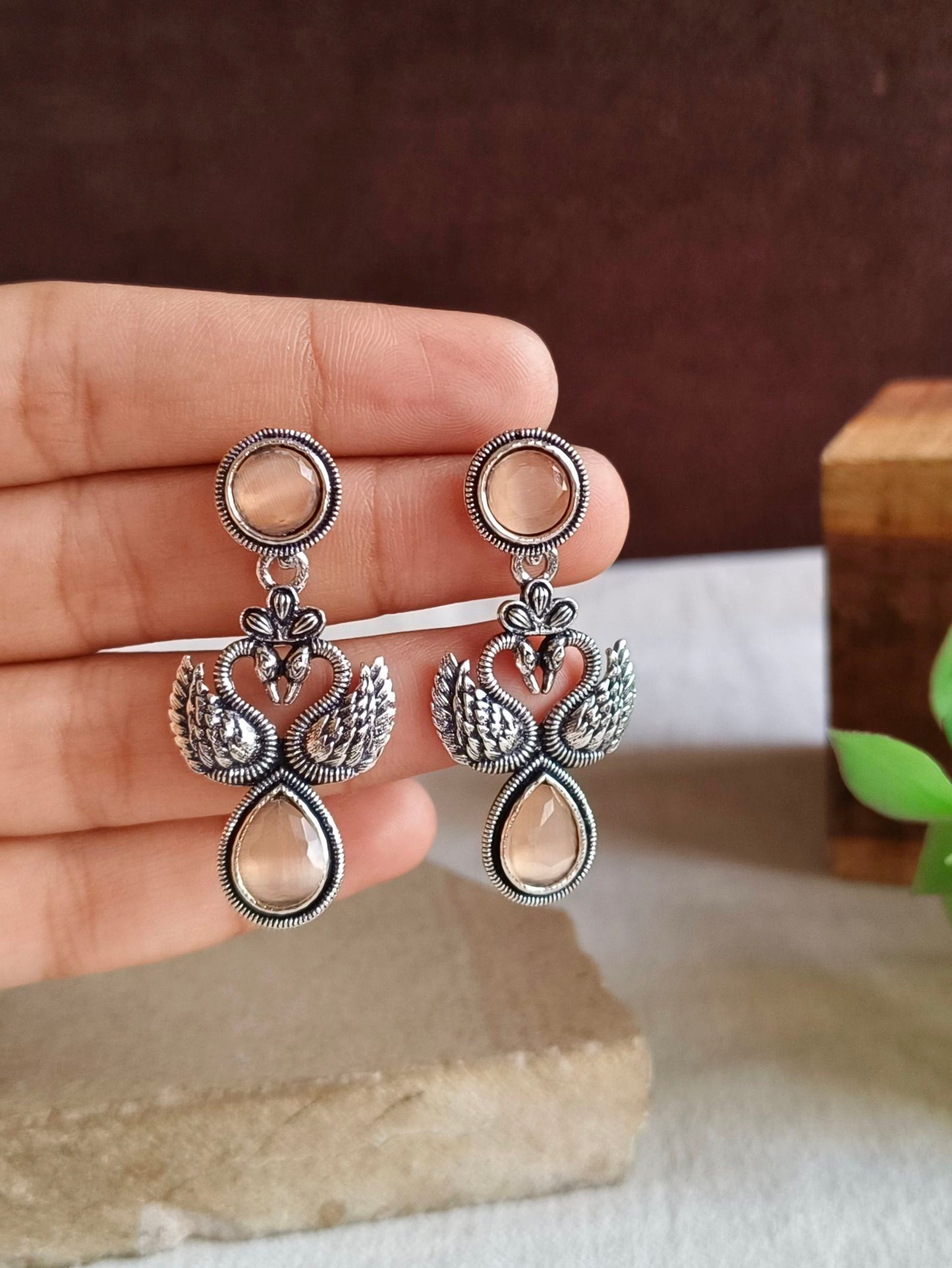 Oxidised Earrings