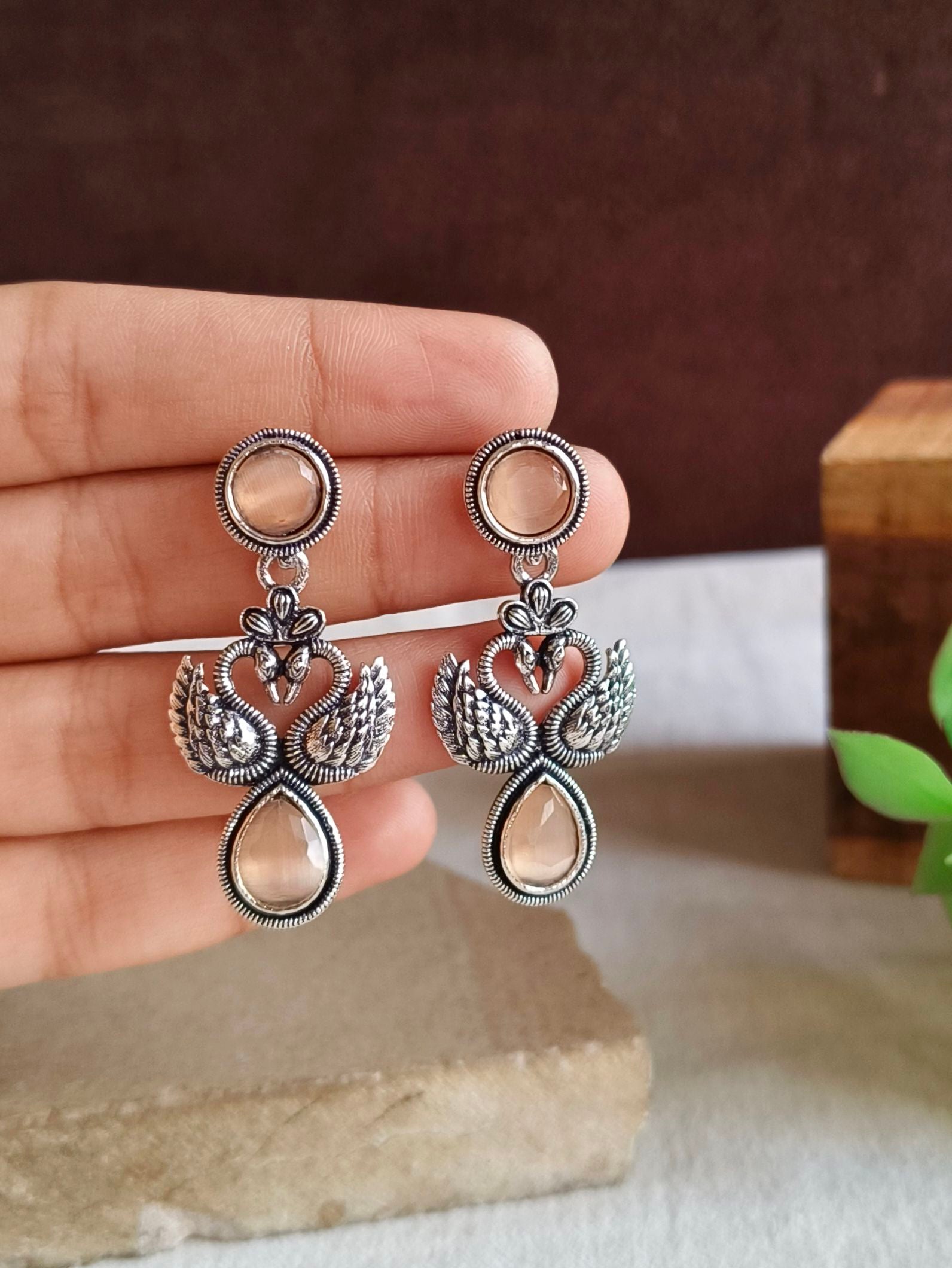 Oxidised Earrings