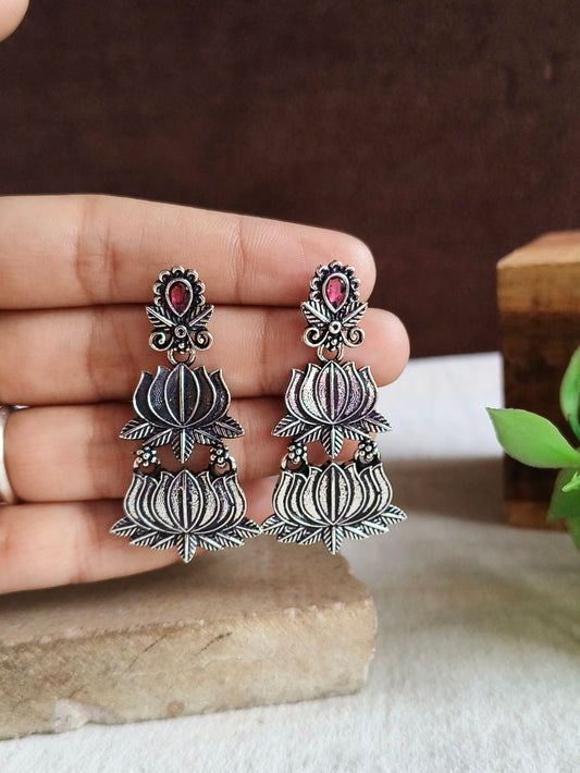 Oxidised Earrings