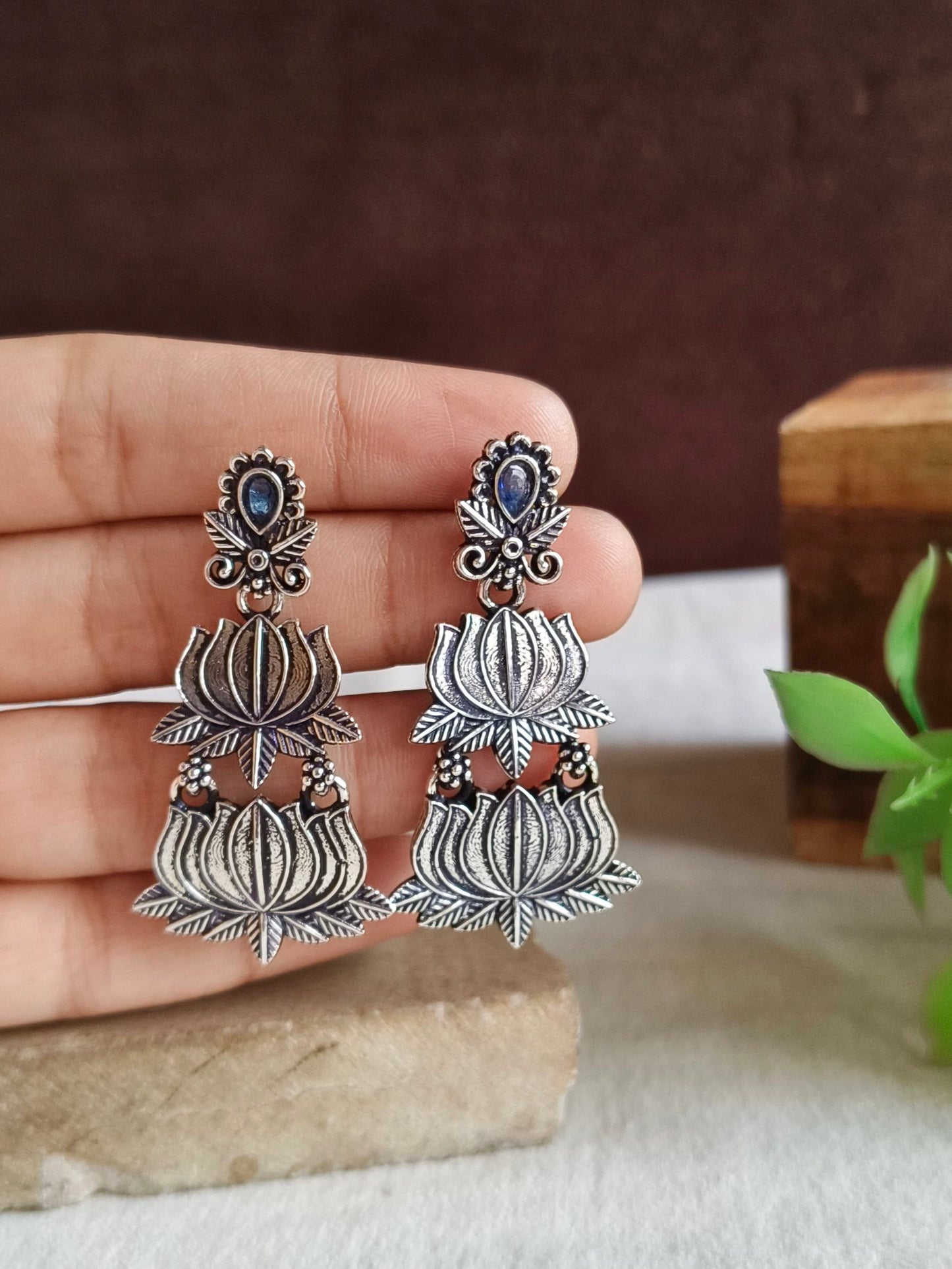 Oxidised Earrings