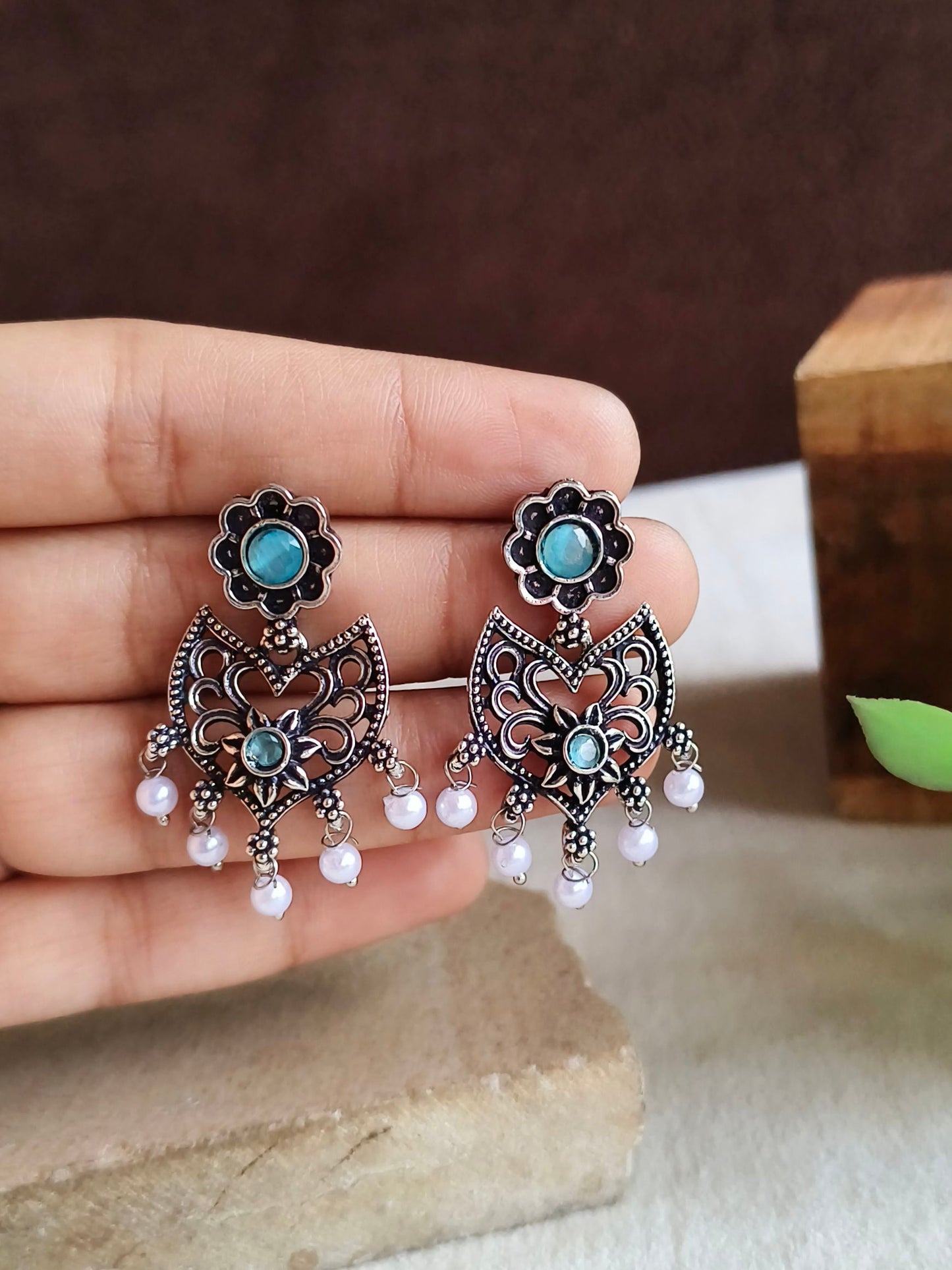 Oxidised Earrings