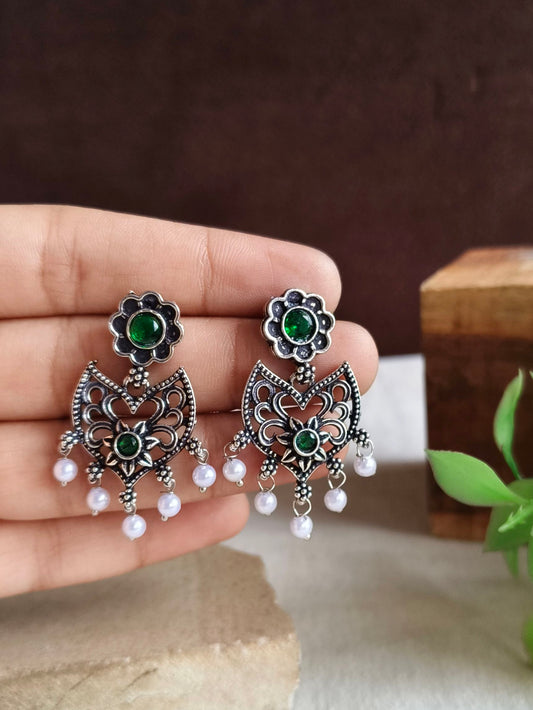 Oxidised Earrings