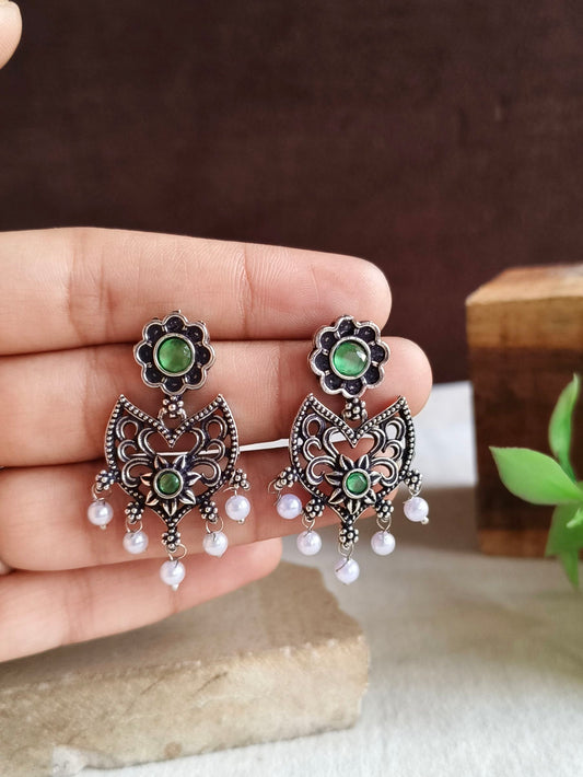 Oxidised Earrings