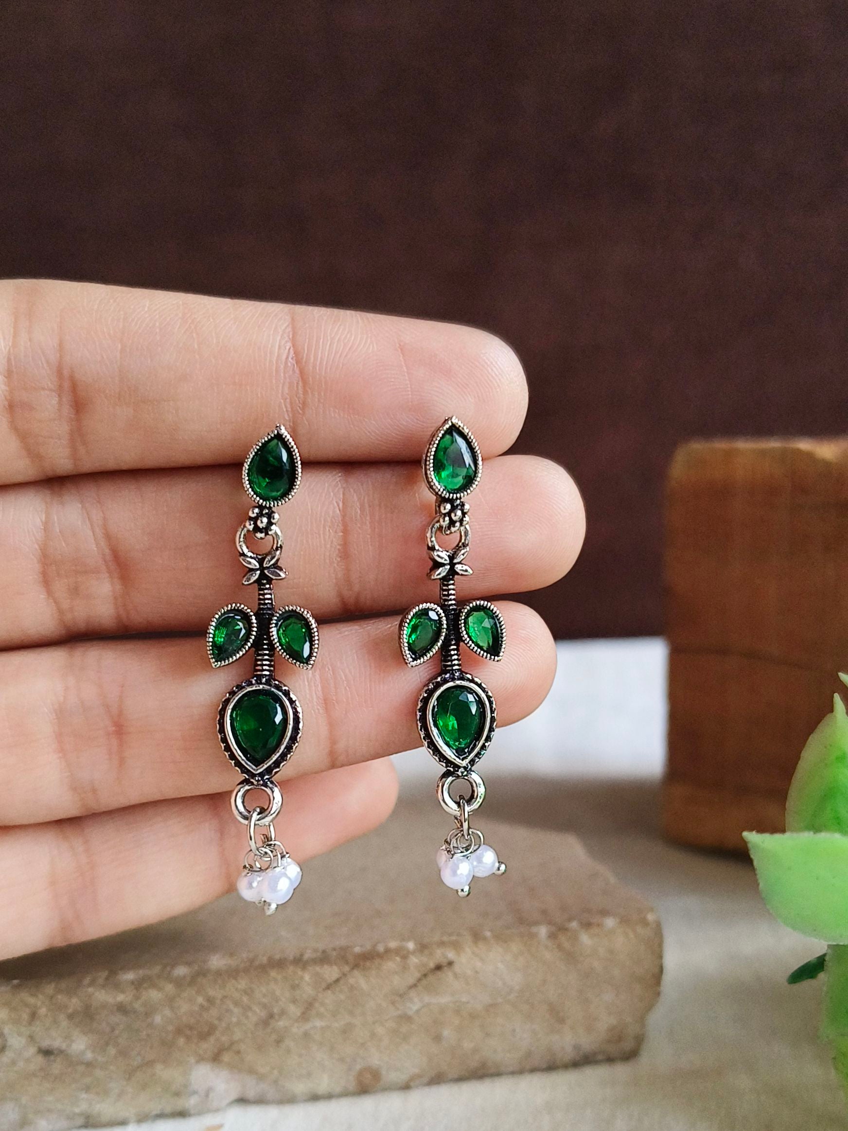 Oxidised Earrings