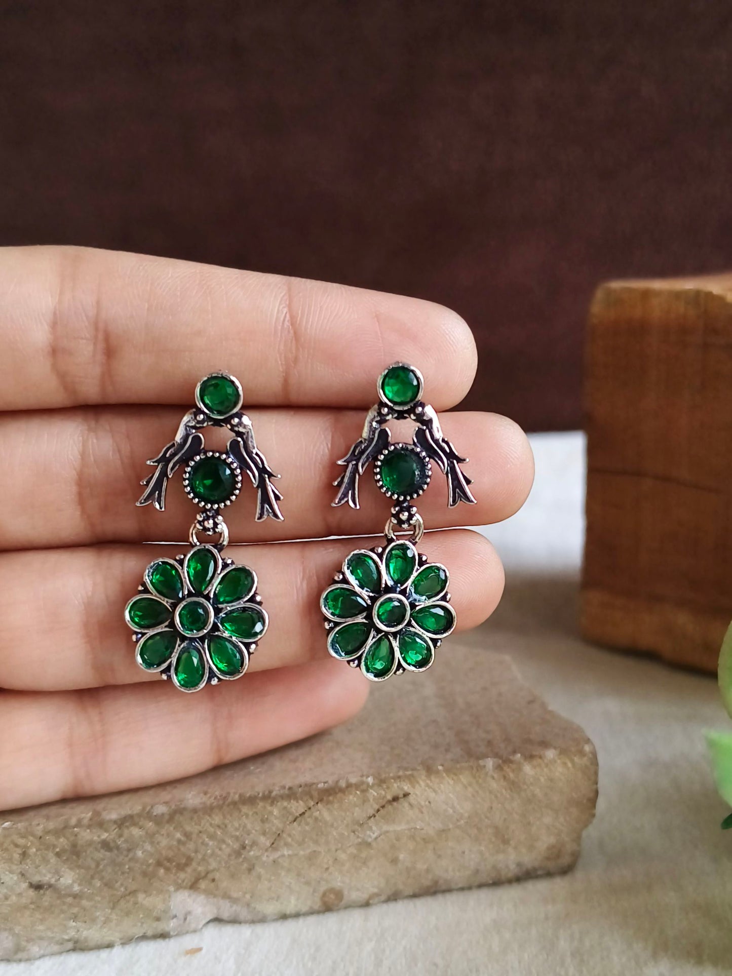 Oxidised Earrings