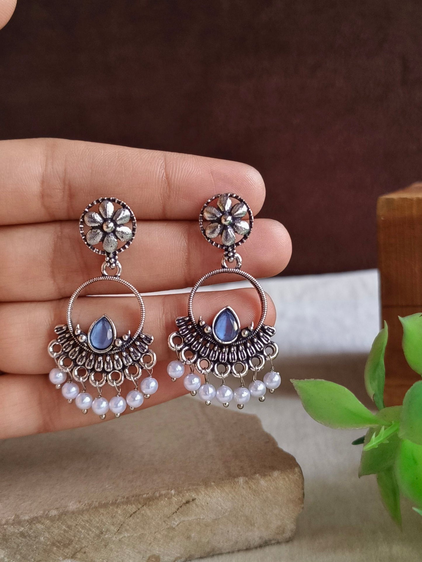 Oxidised Earrings
