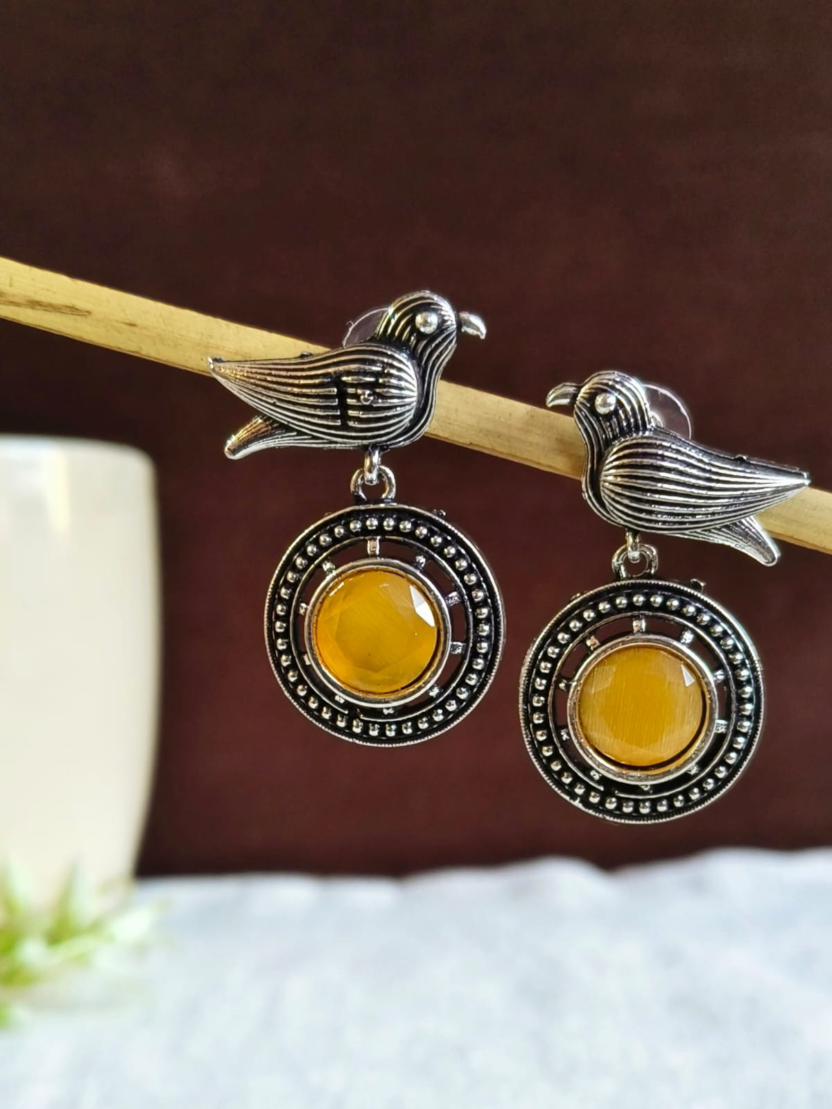 Oxidised Earrings