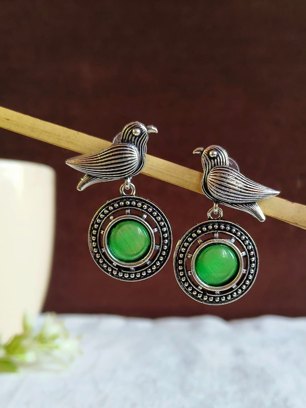 Oxidised Earrings