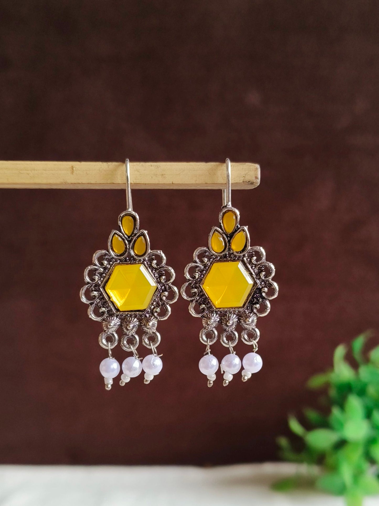 Oxidised Earrings