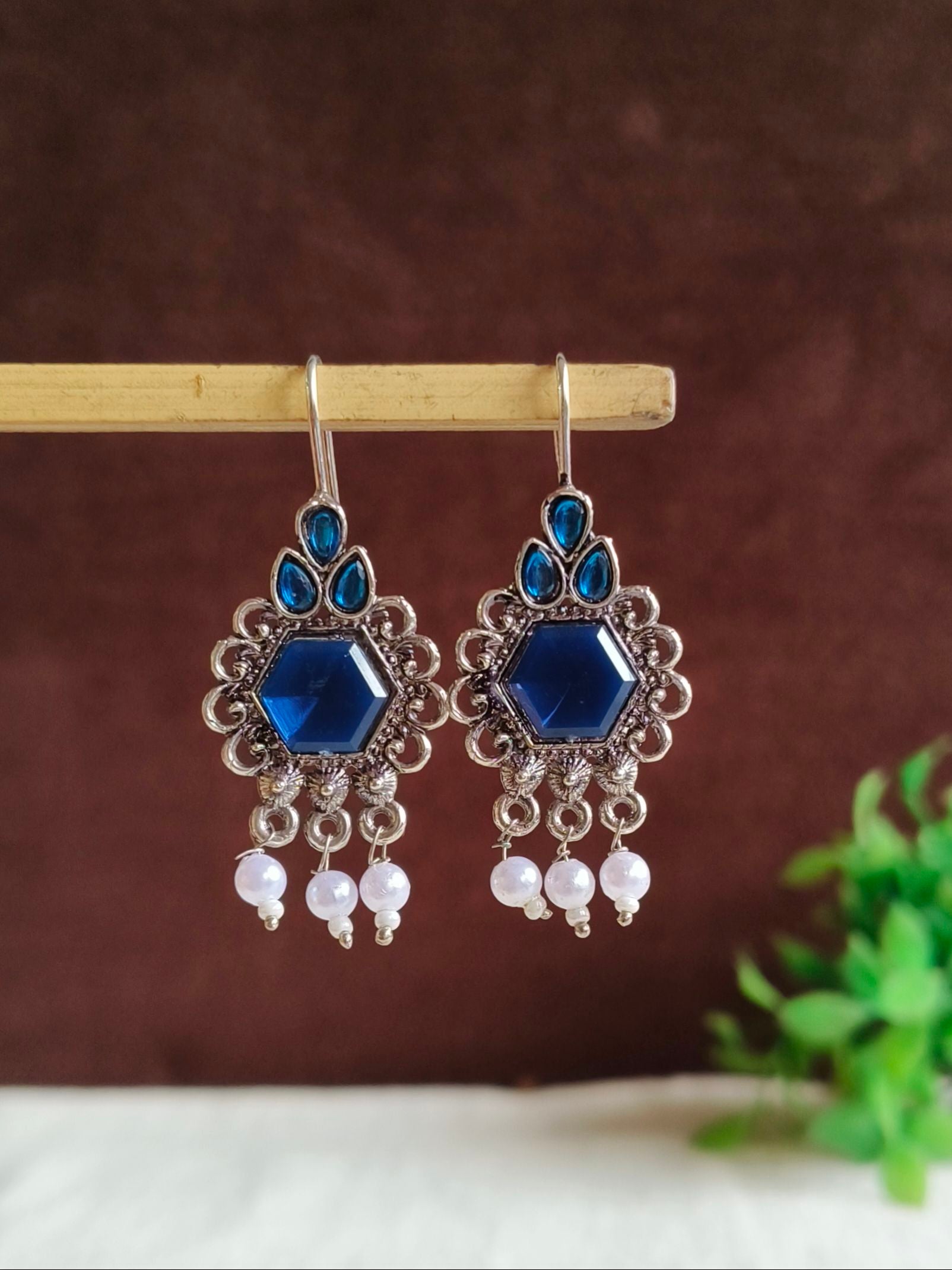 Oxidised Earrings