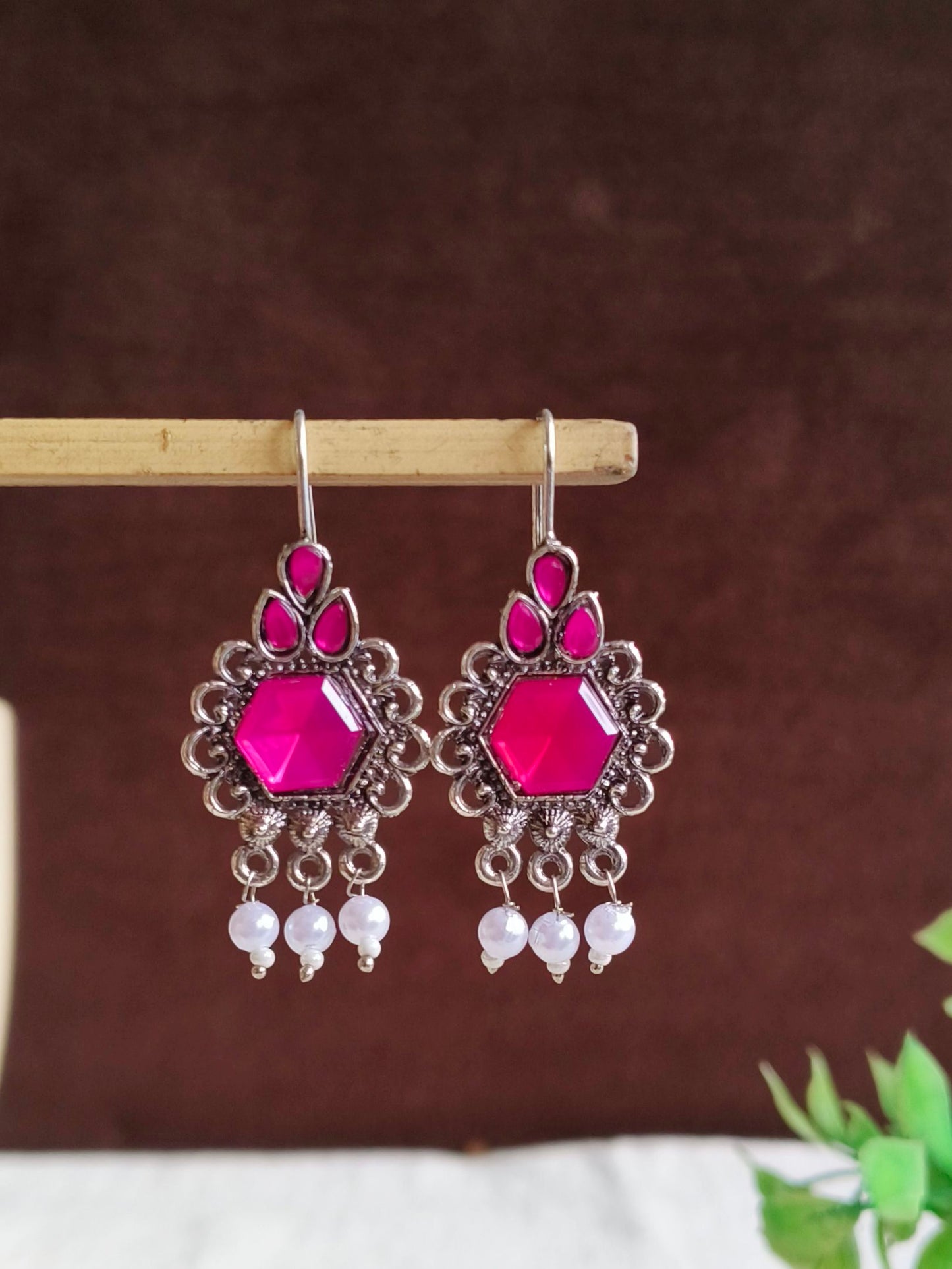 Oxidised Earrings