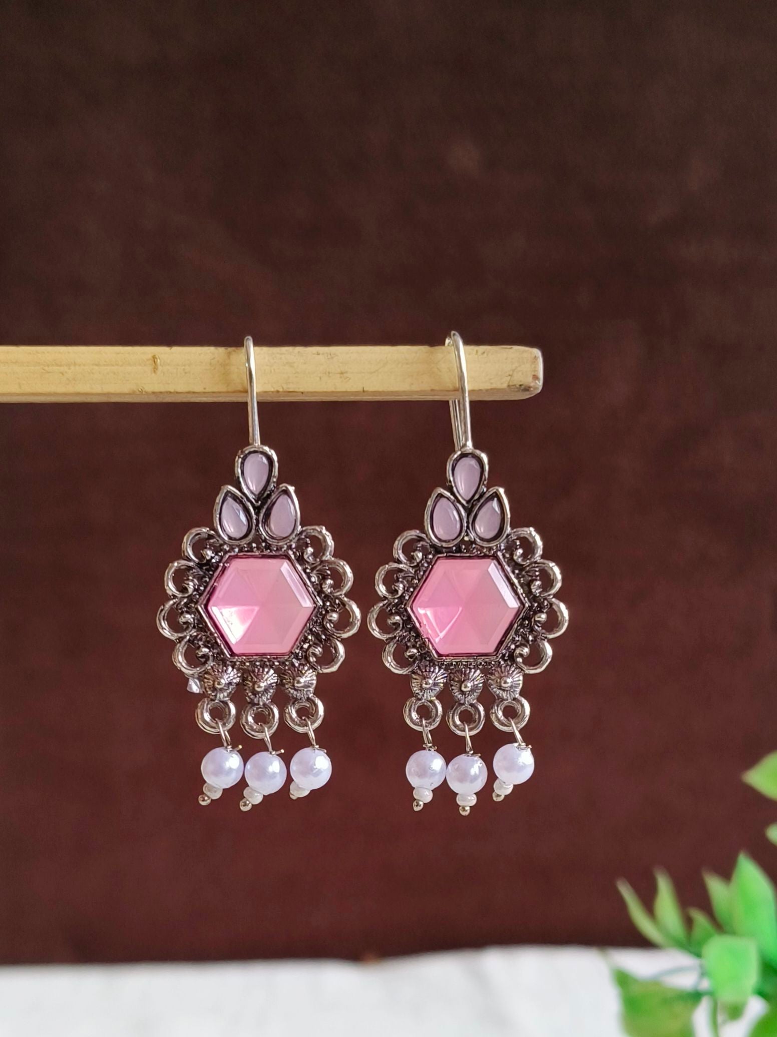 Oxidised Earrings