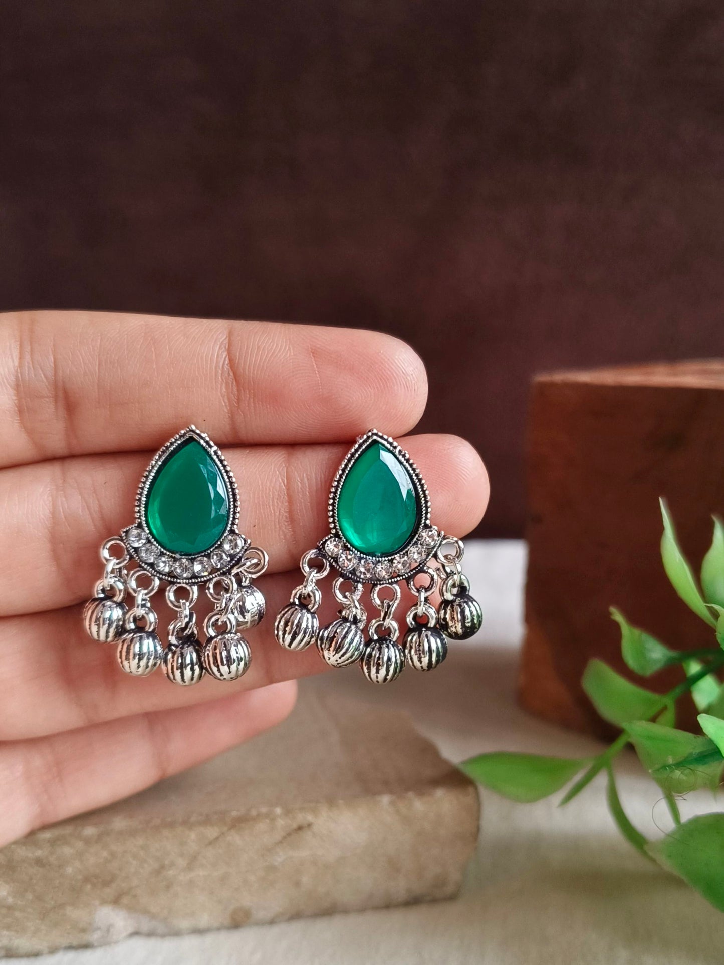 Oxidised Earrings