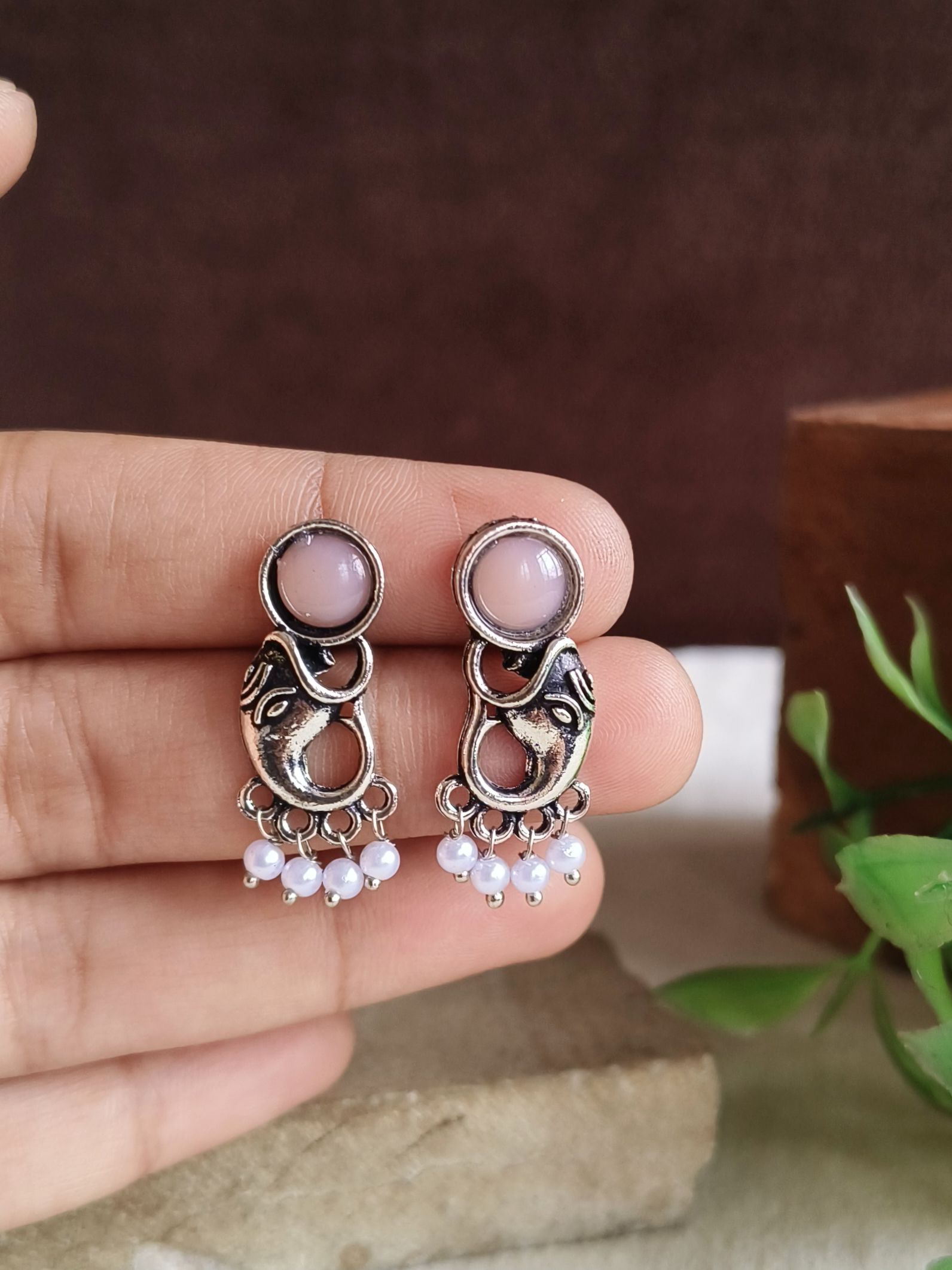 Oxidised Earrings