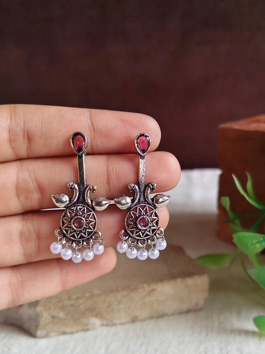 Oxidised Earrings