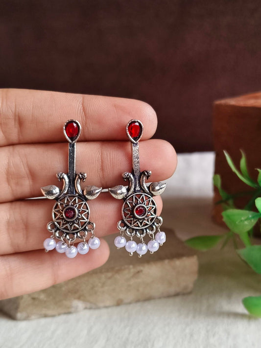 Oxidised Earrings