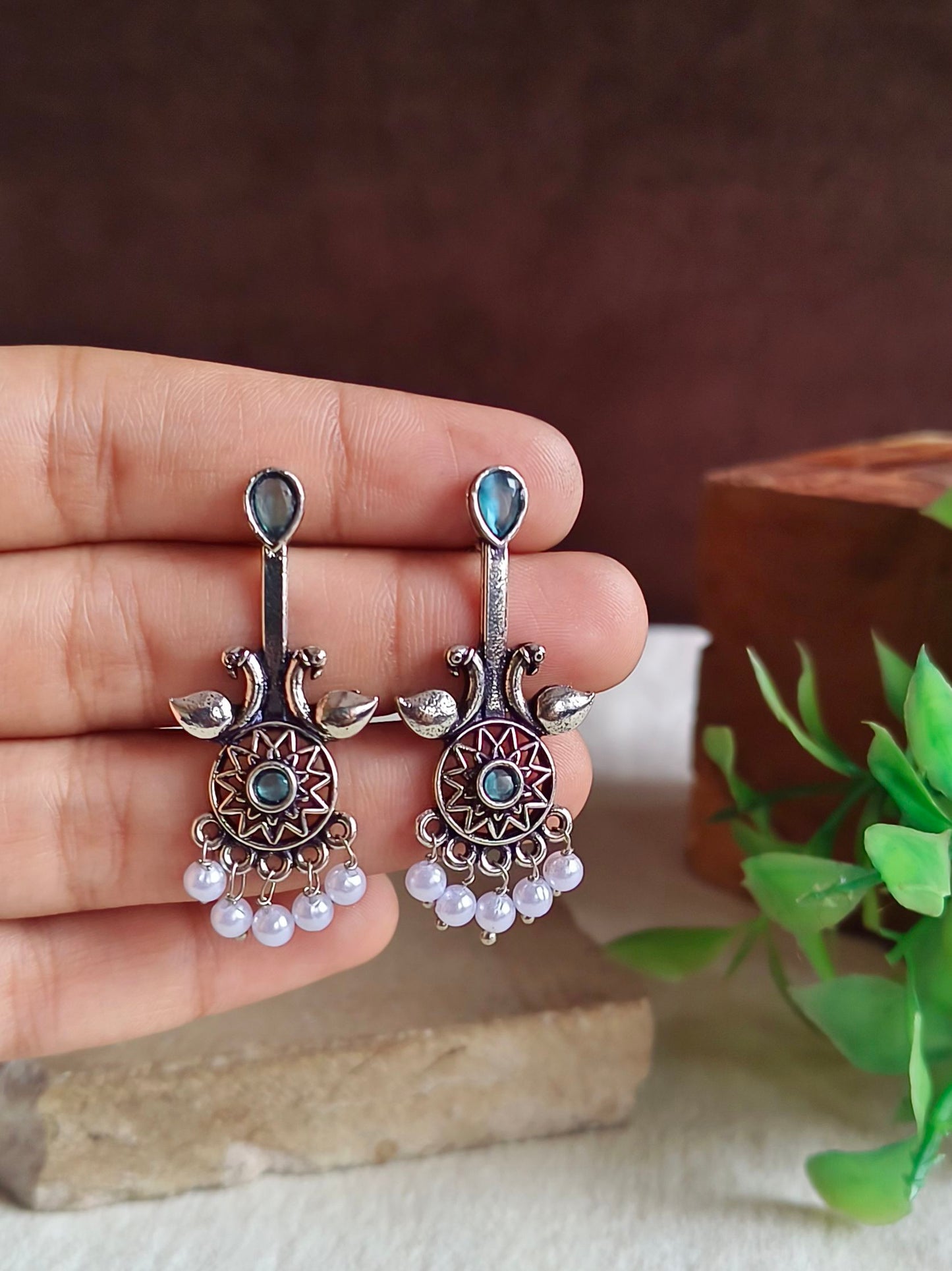 Oxidised Earrings