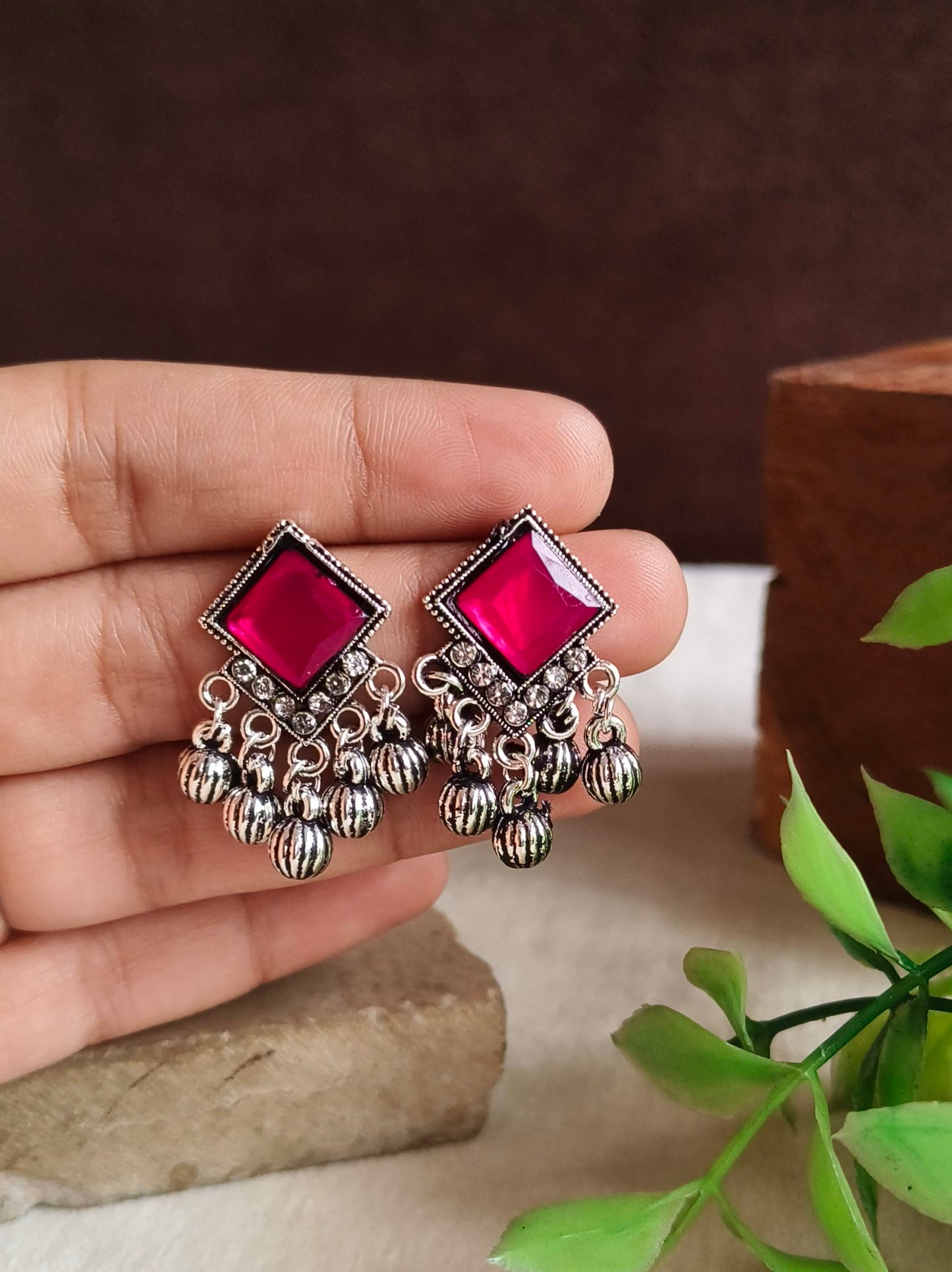 Oxidised Earrings
