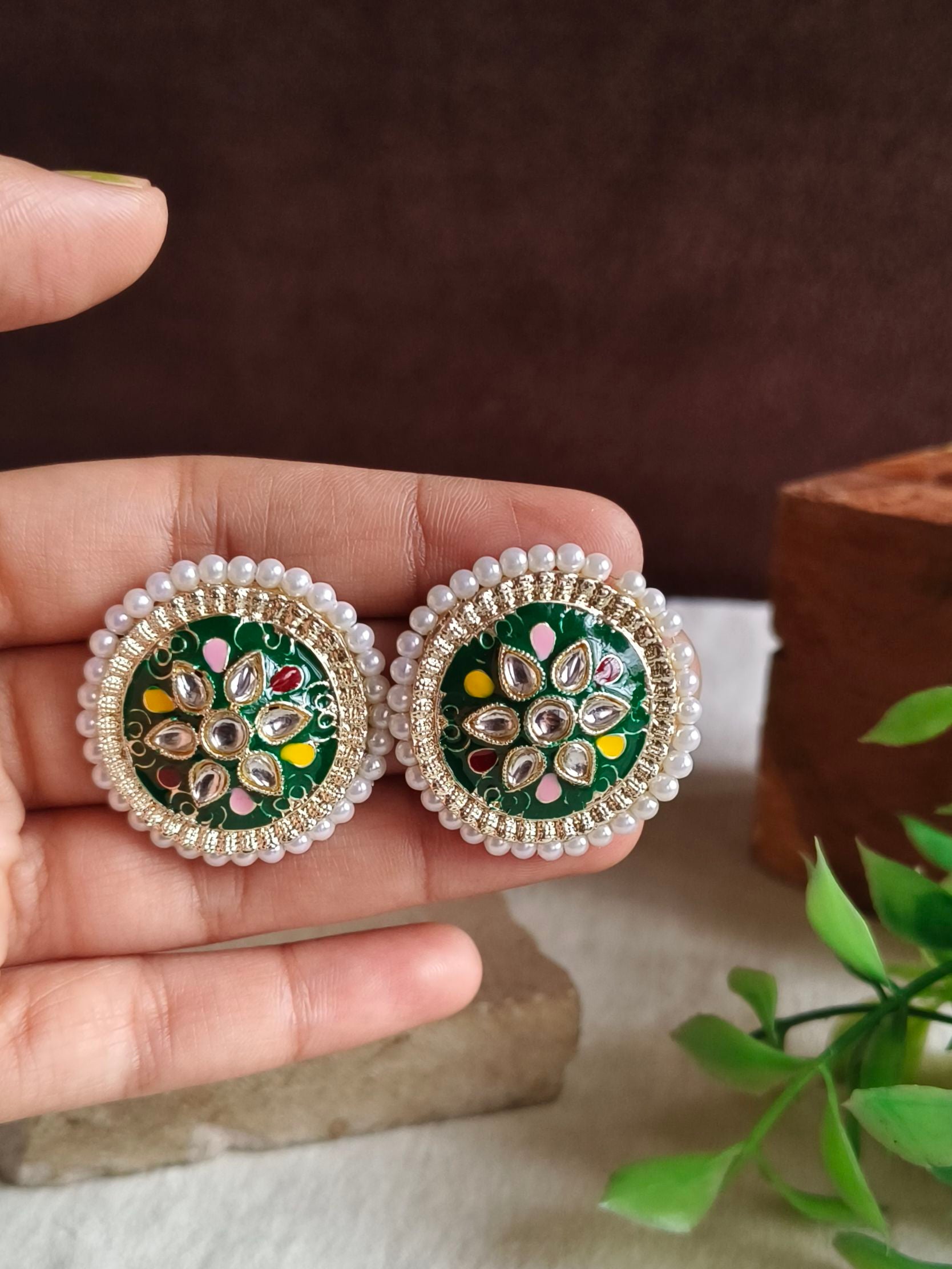 Oxidised Earrings