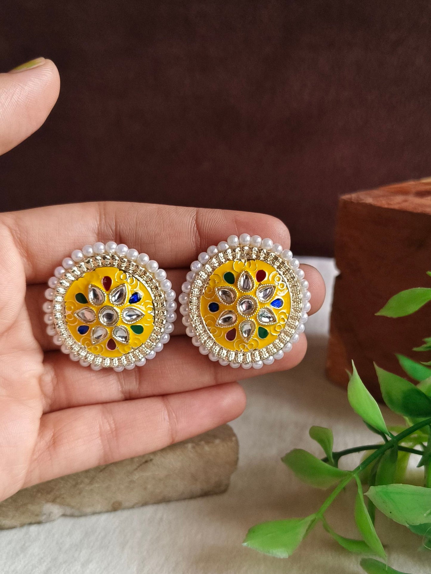 Oxidised Earrings