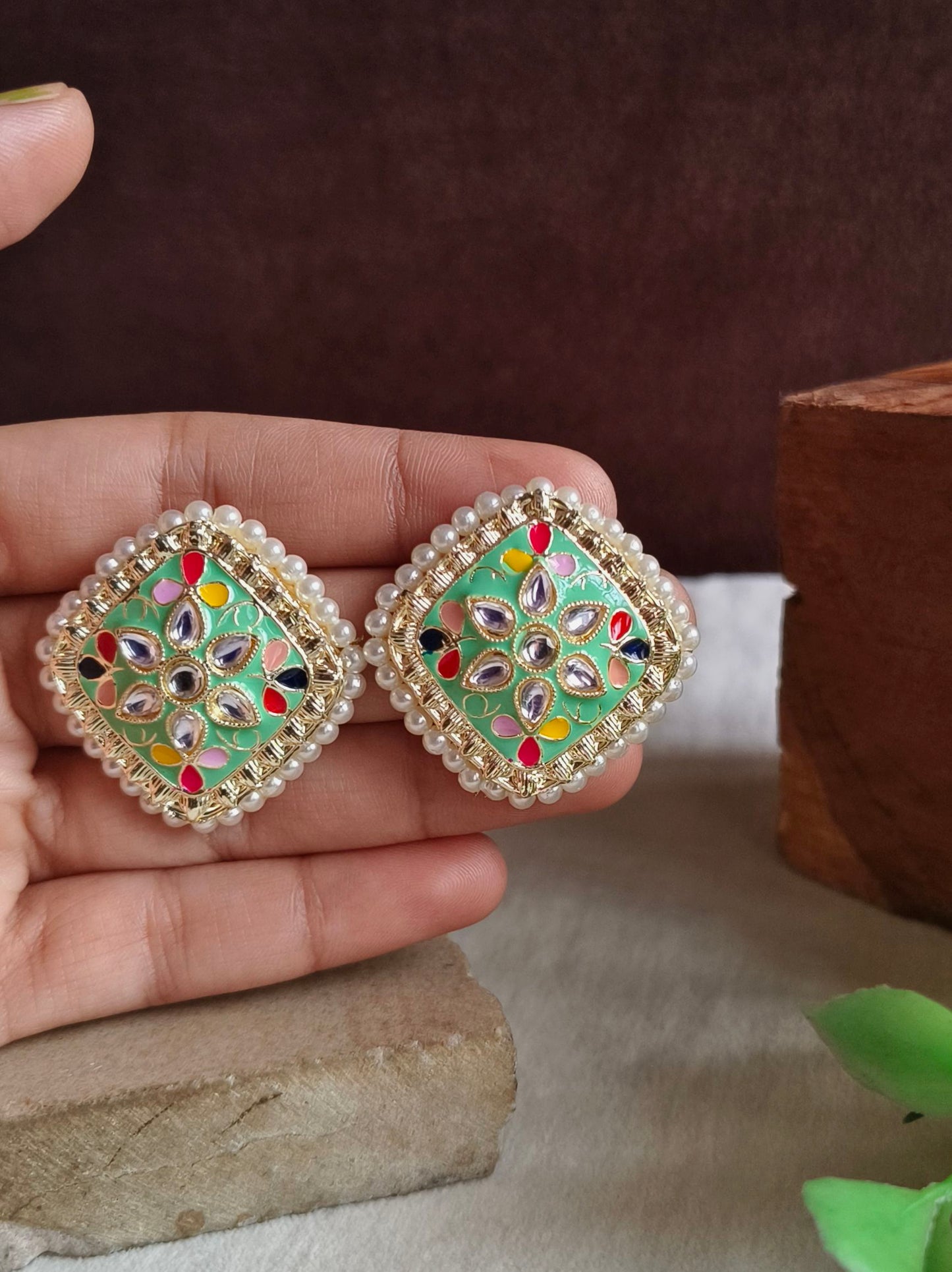Oxidised Earrings