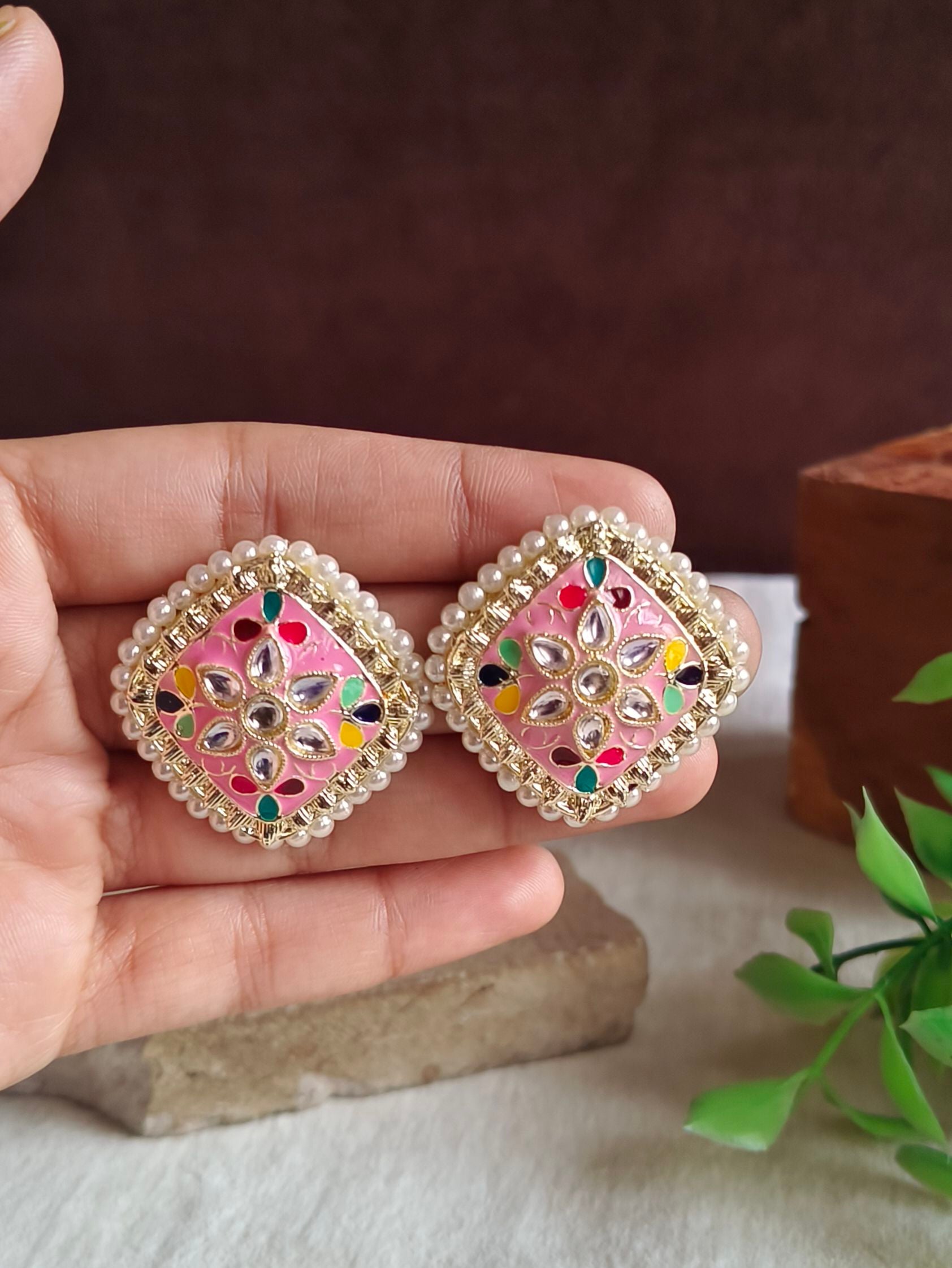 Oxidised Earrings
