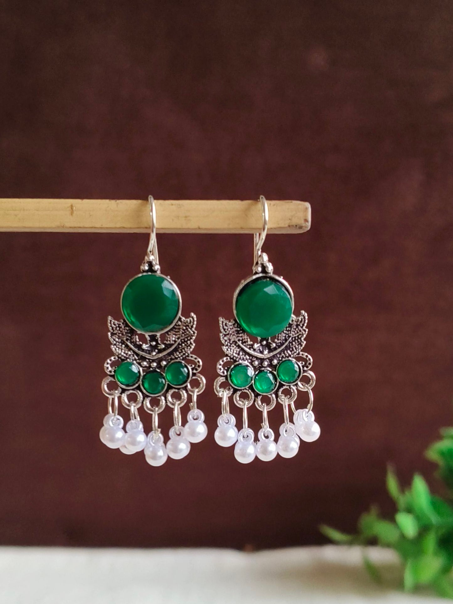 Oxidised Earrings