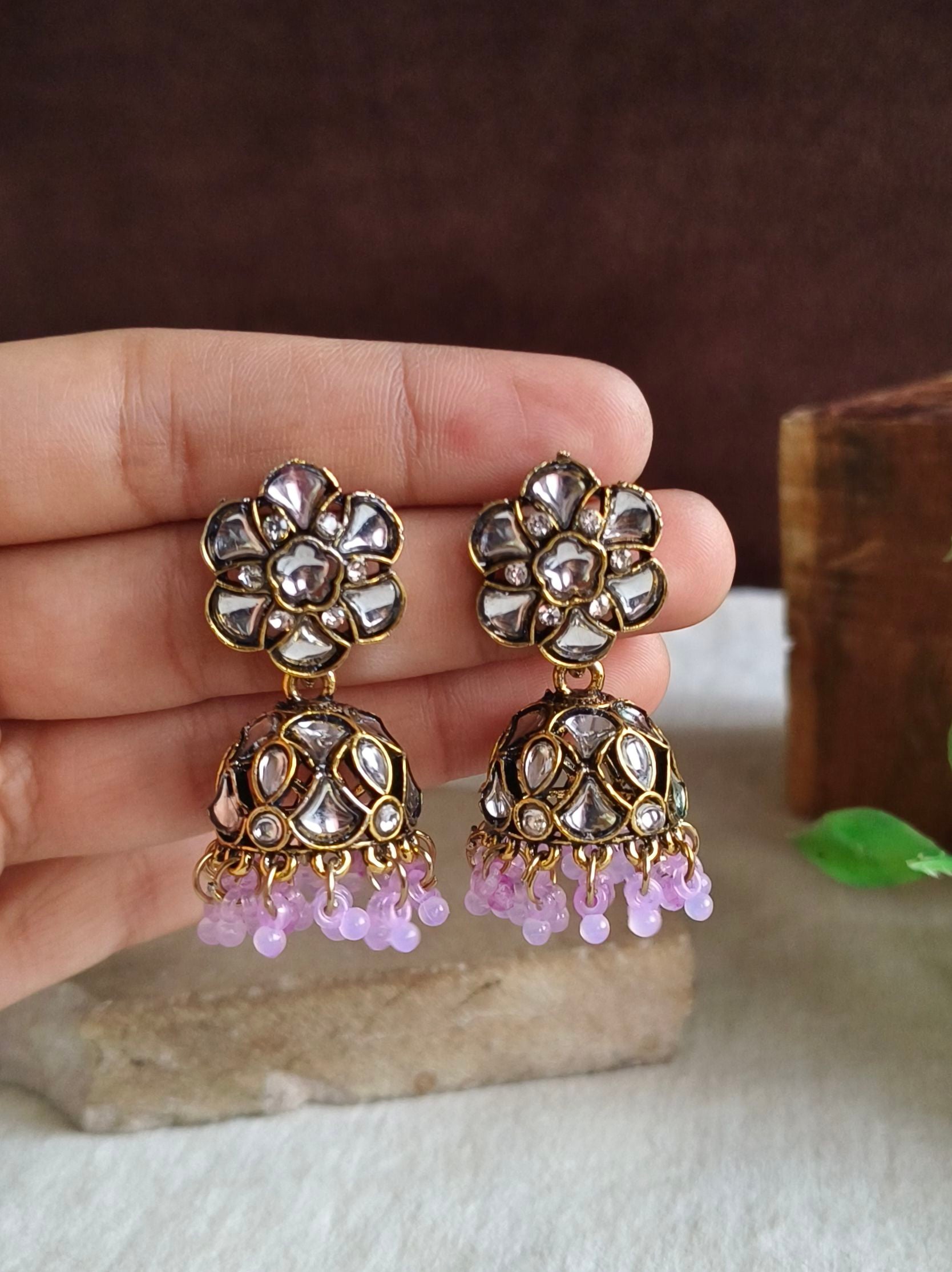 Oxidised Earrings