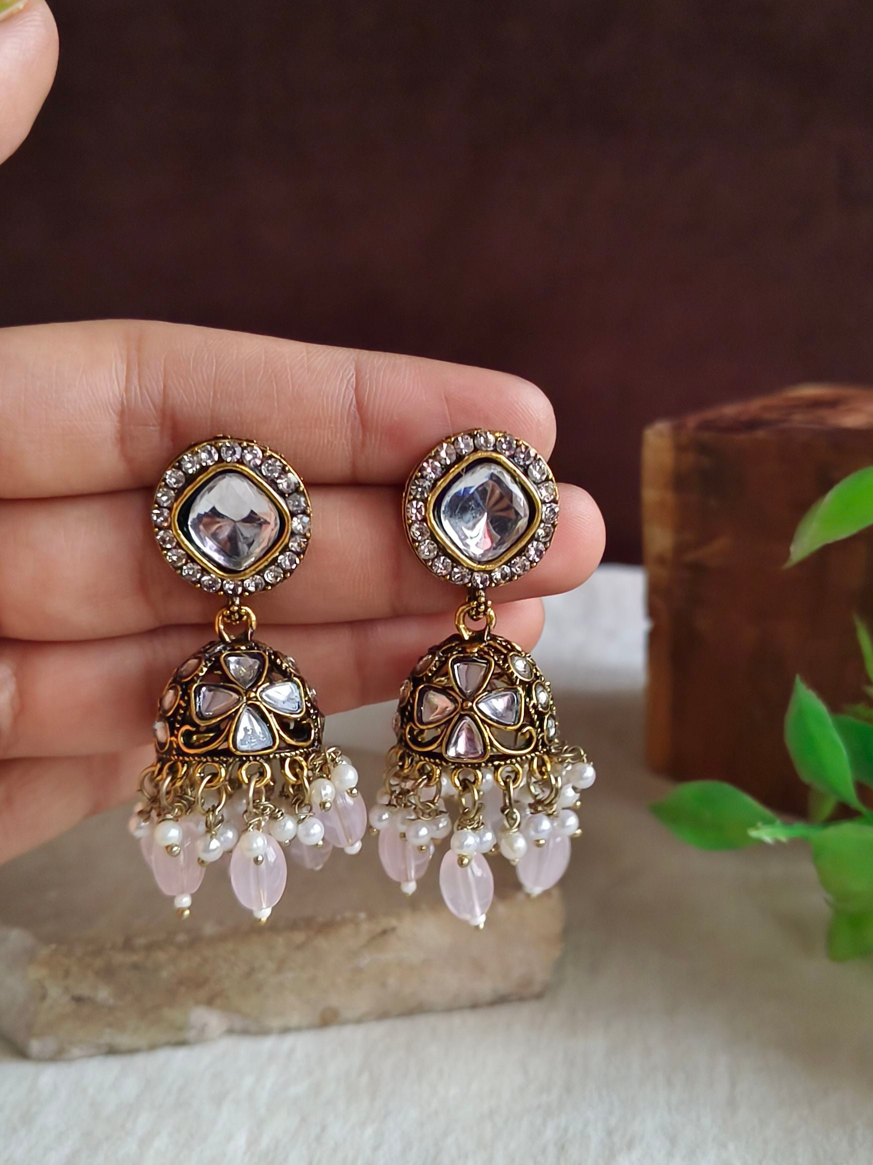 Oxidised Earrings