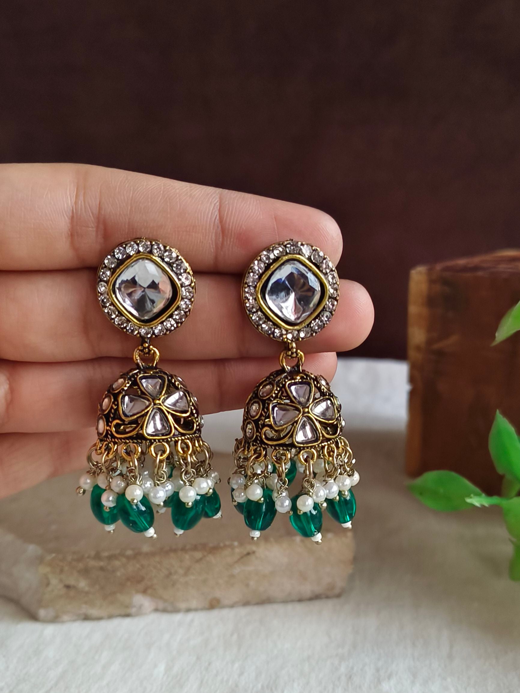 Oxidised Earrings