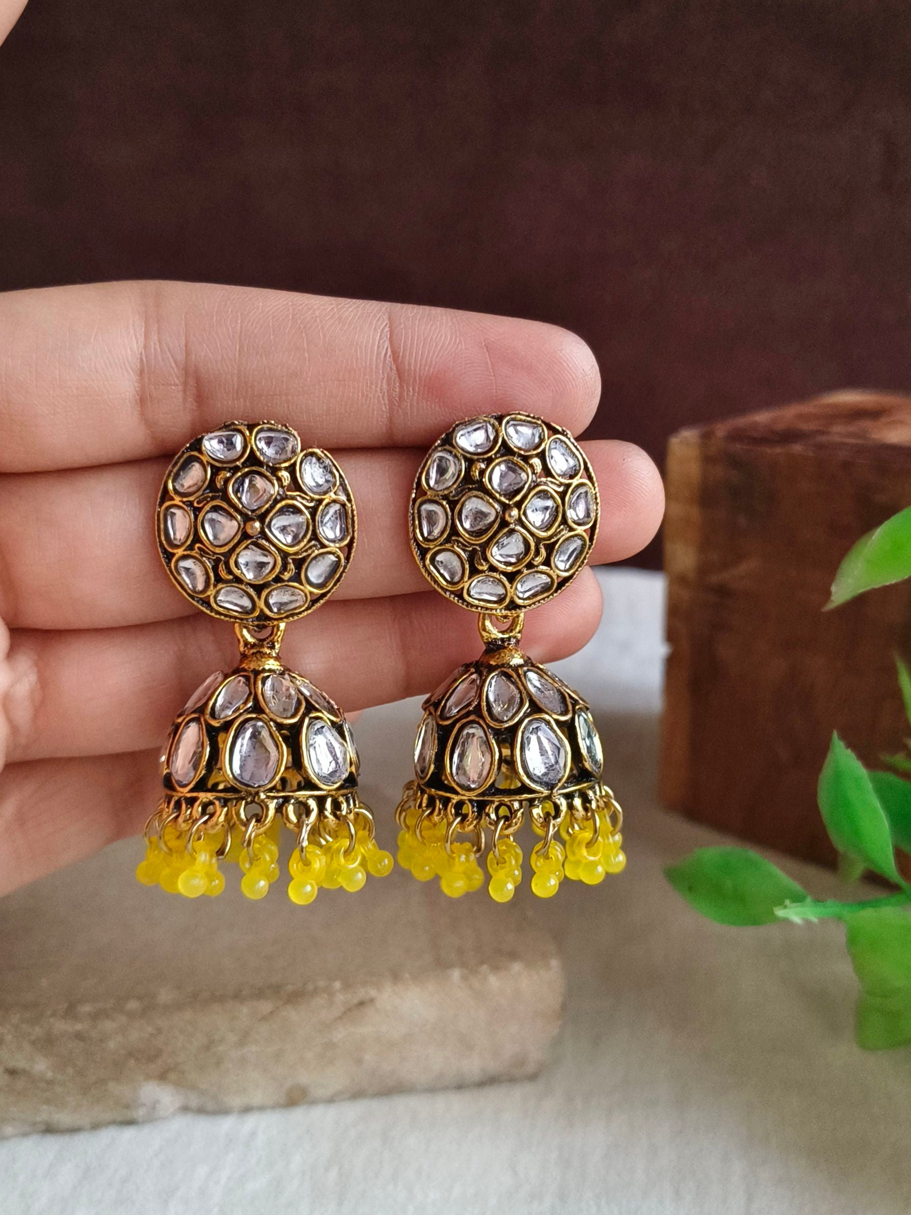 Oxidised Earrings