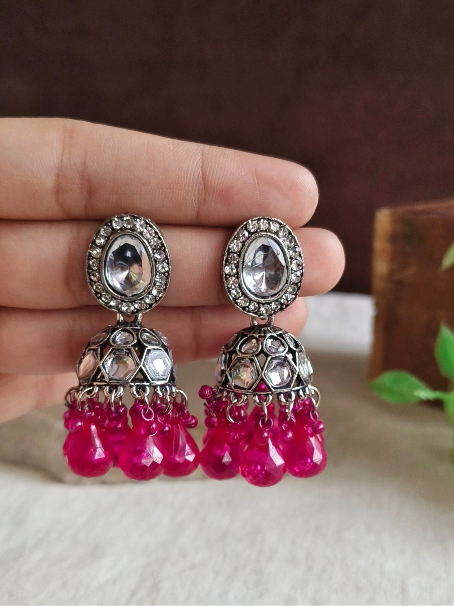 Oxidised Earrings