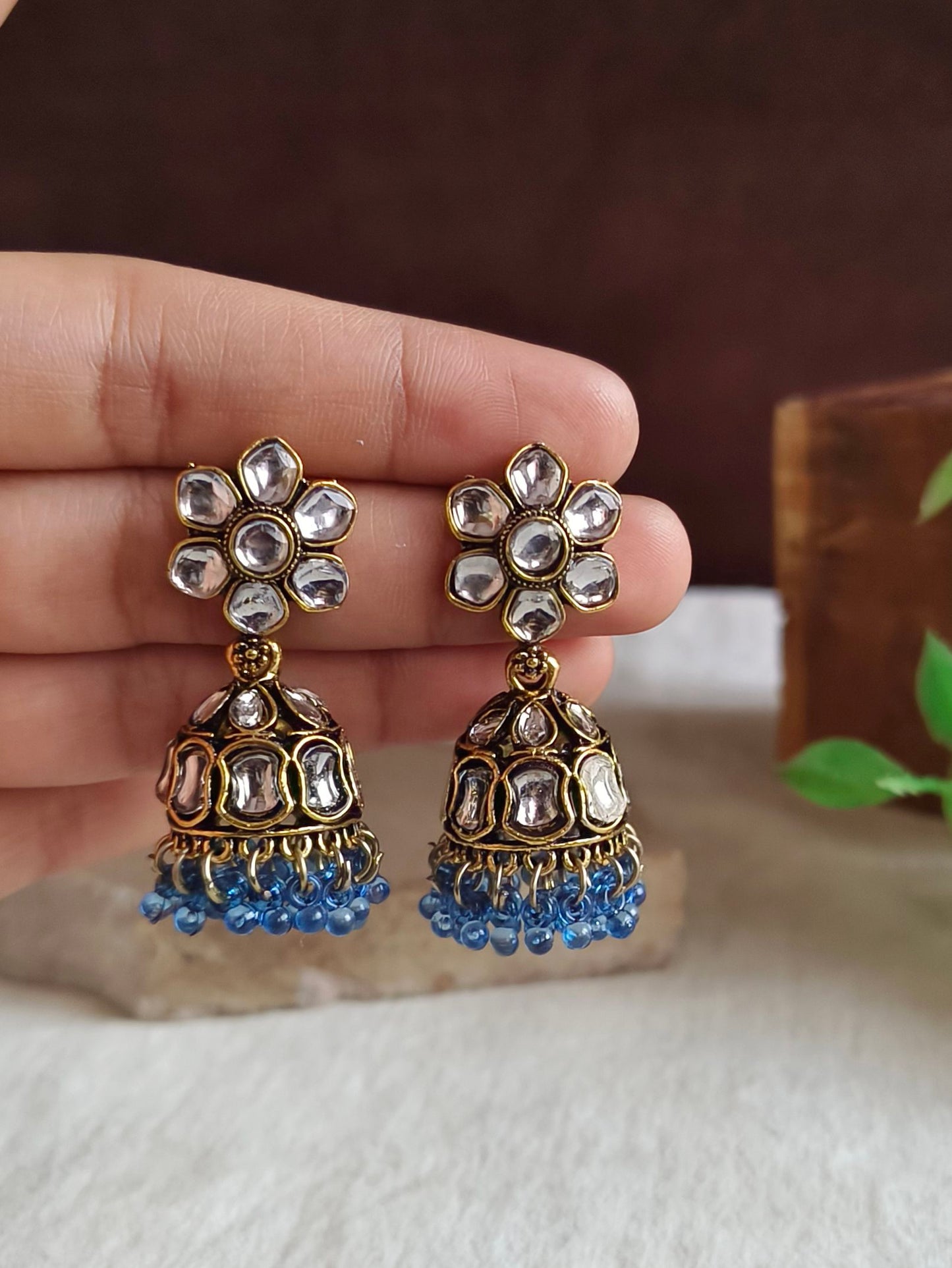 Oxidised Earrings