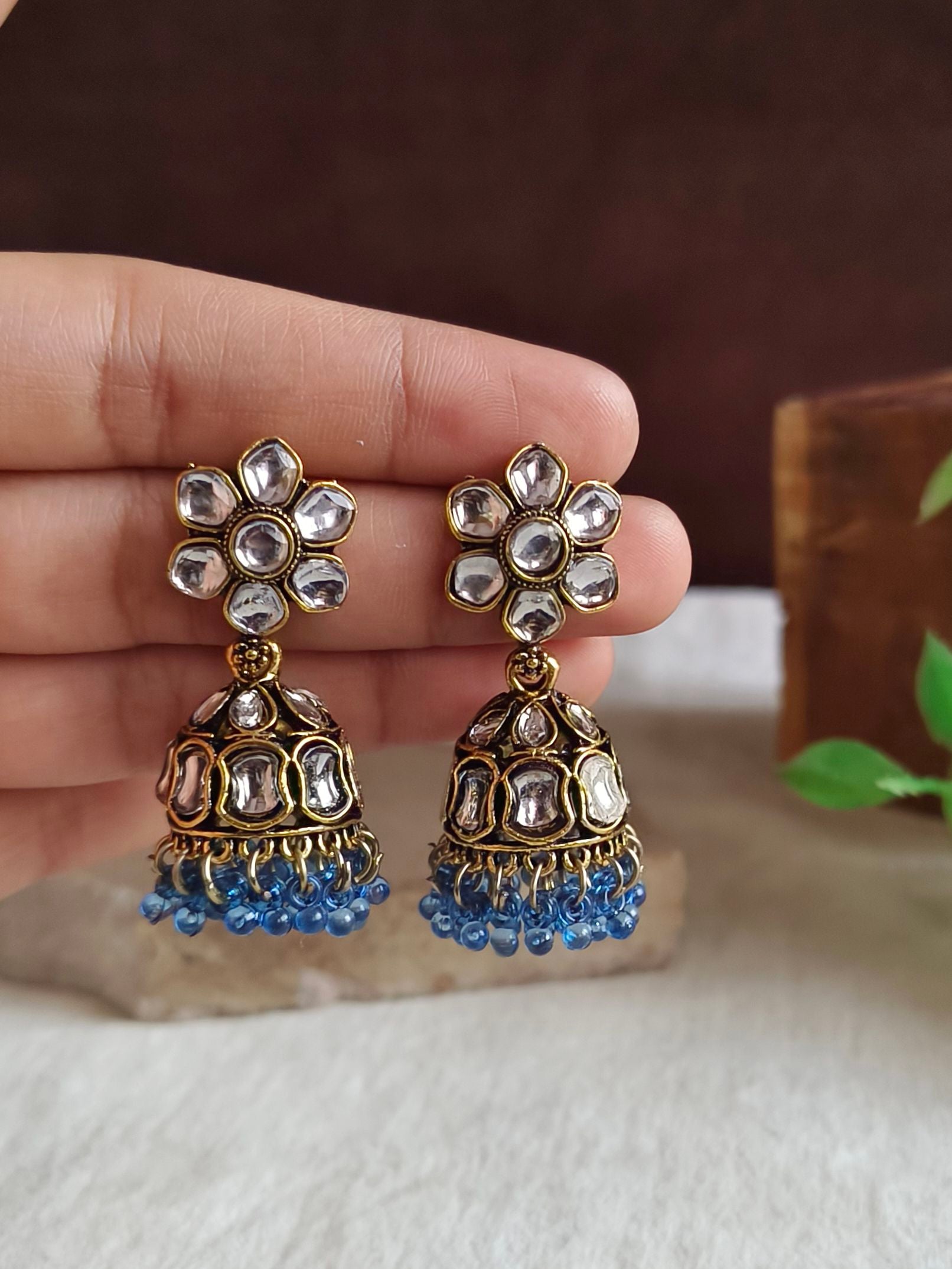Oxidised Earrings