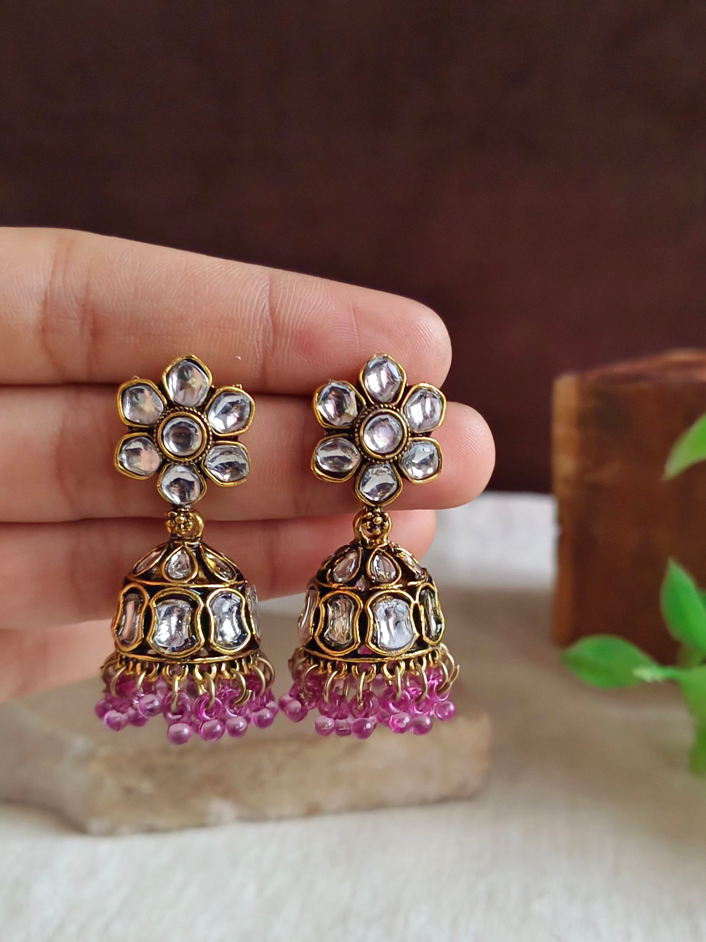 Oxidised Earrings