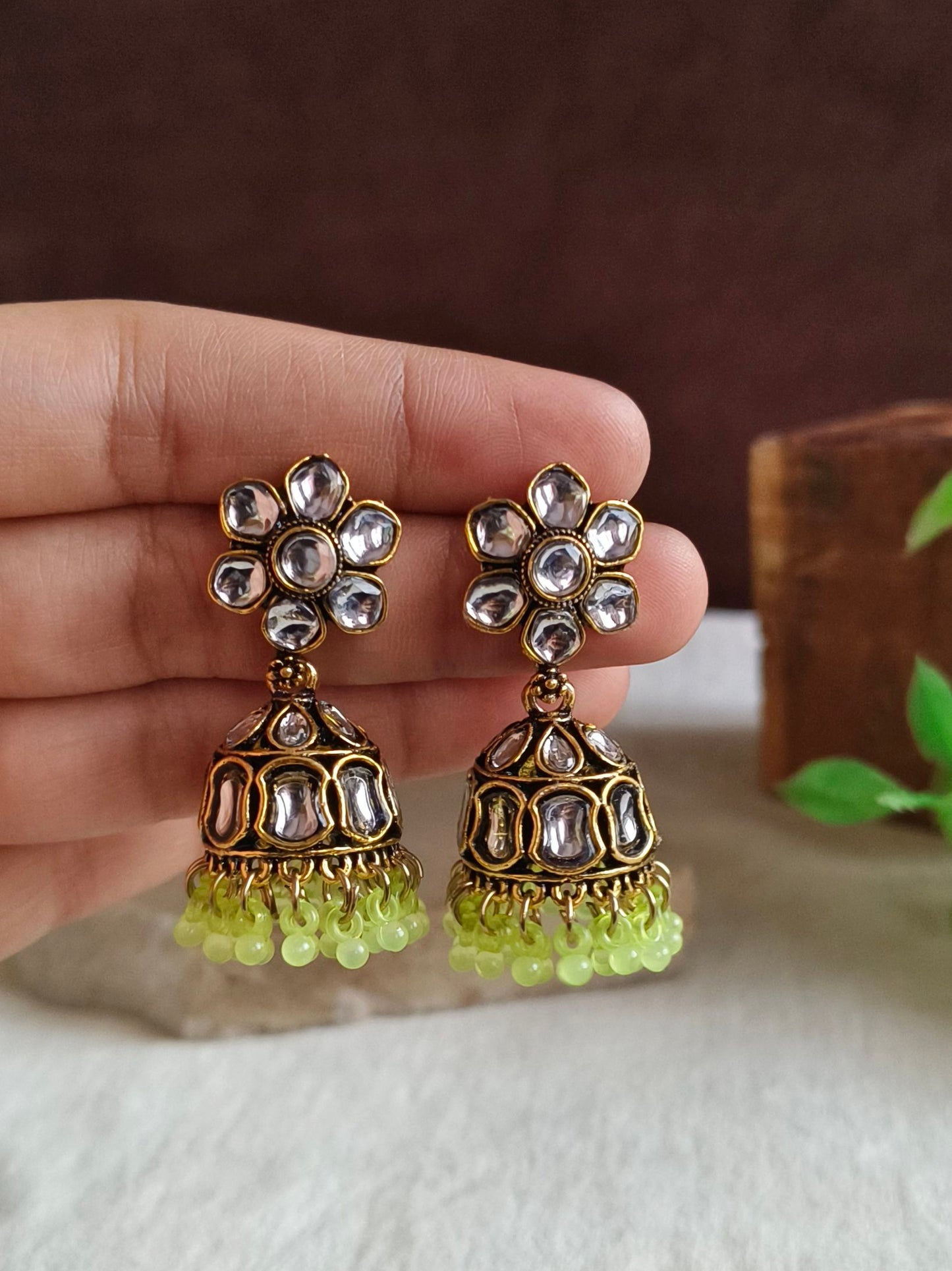 Oxidised Earrings