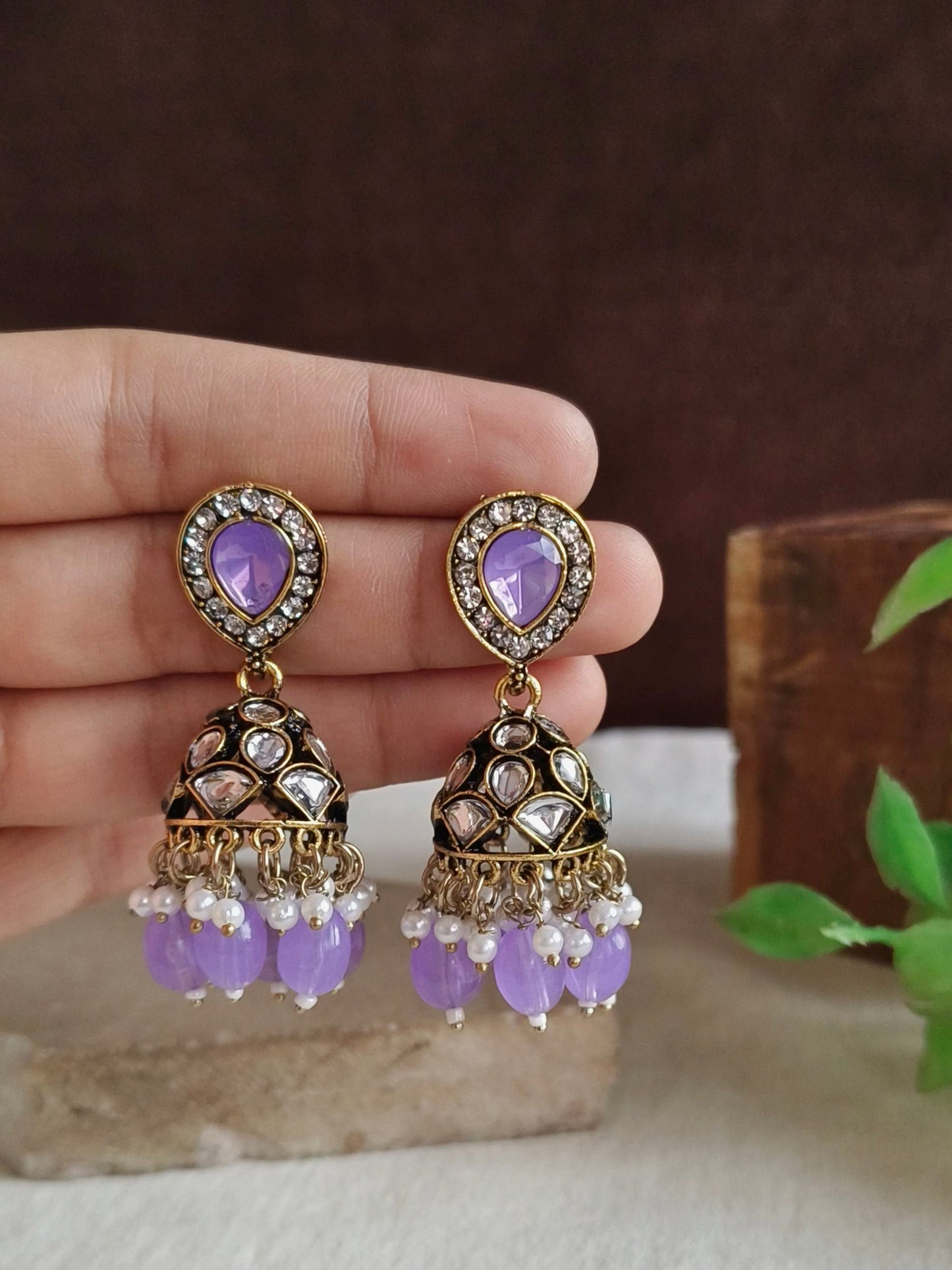Oxidised Earrings