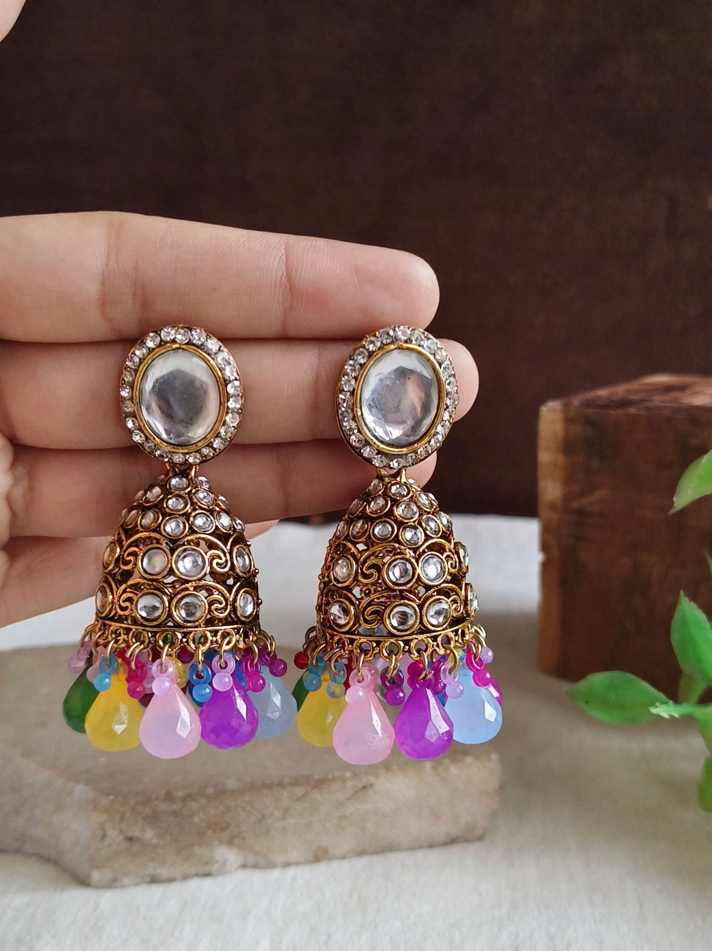 Oxidised Earrings