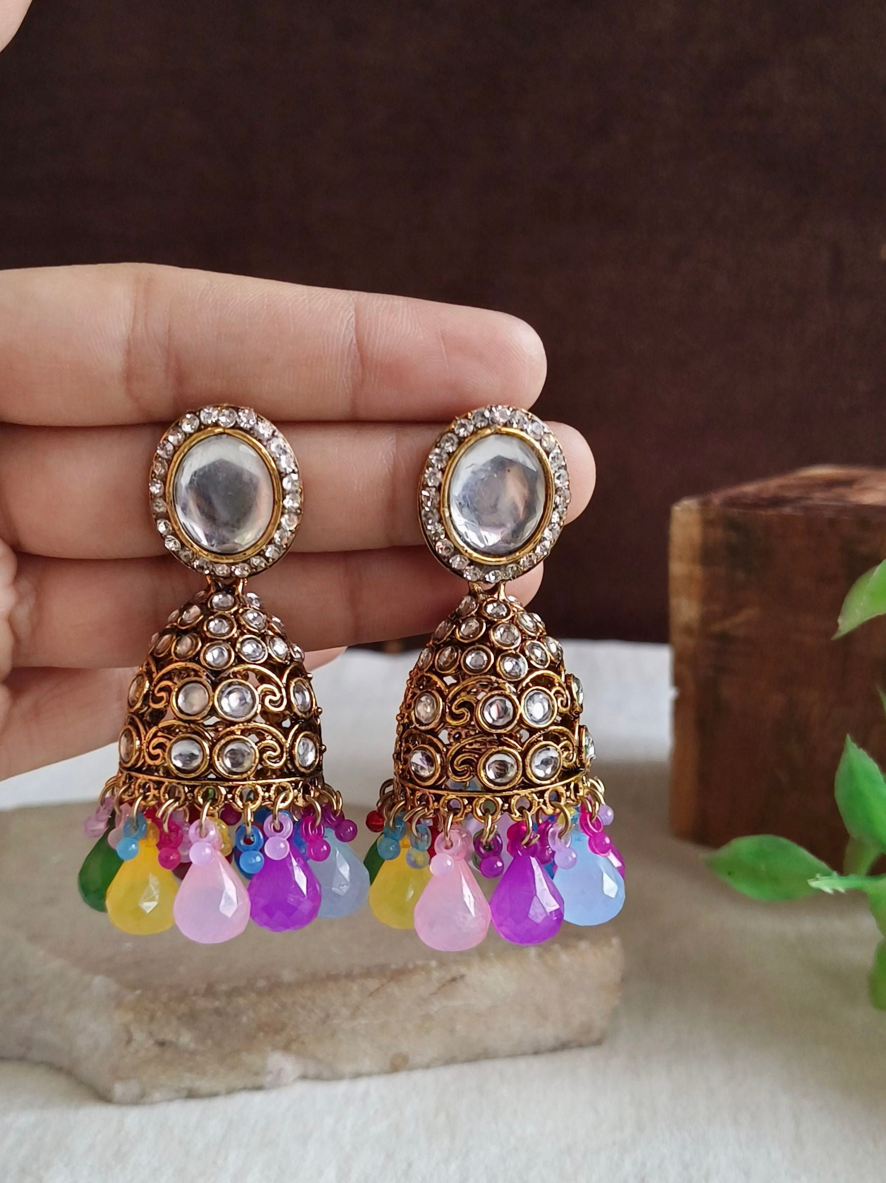 Oxidised Earrings