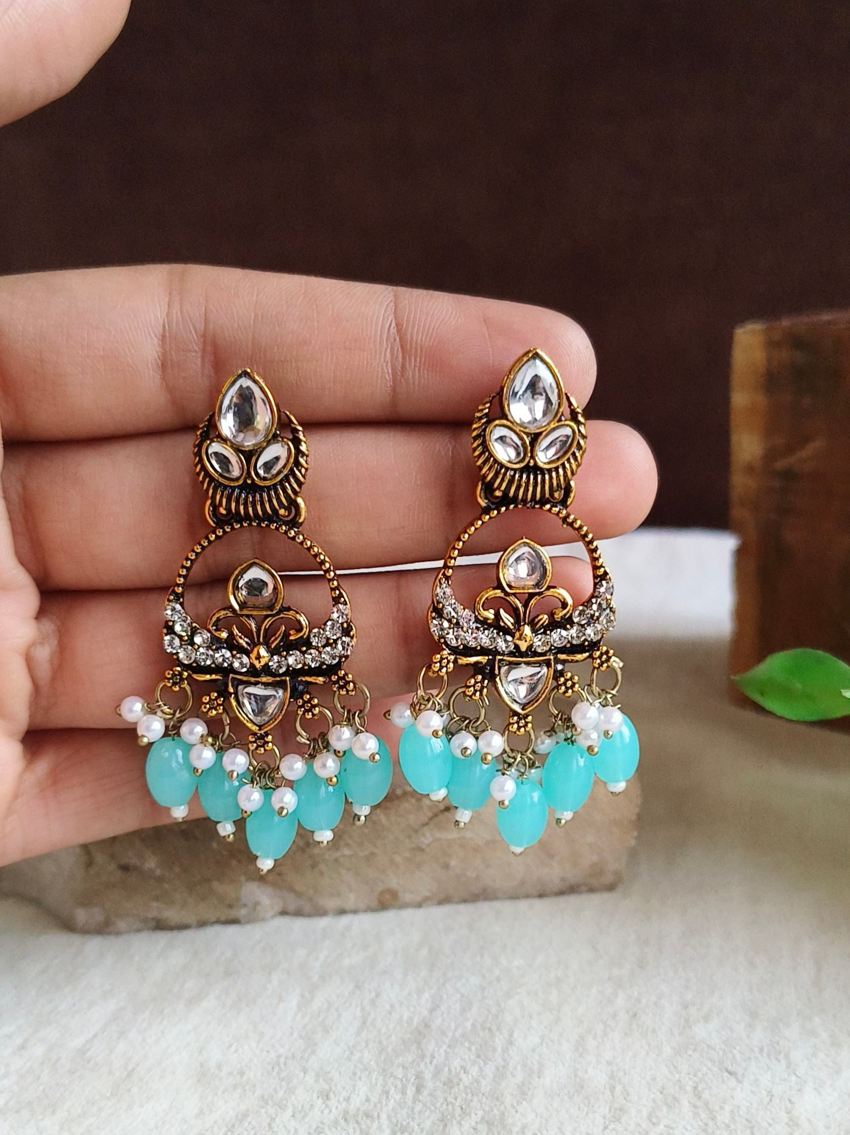 Oxidised Earrings