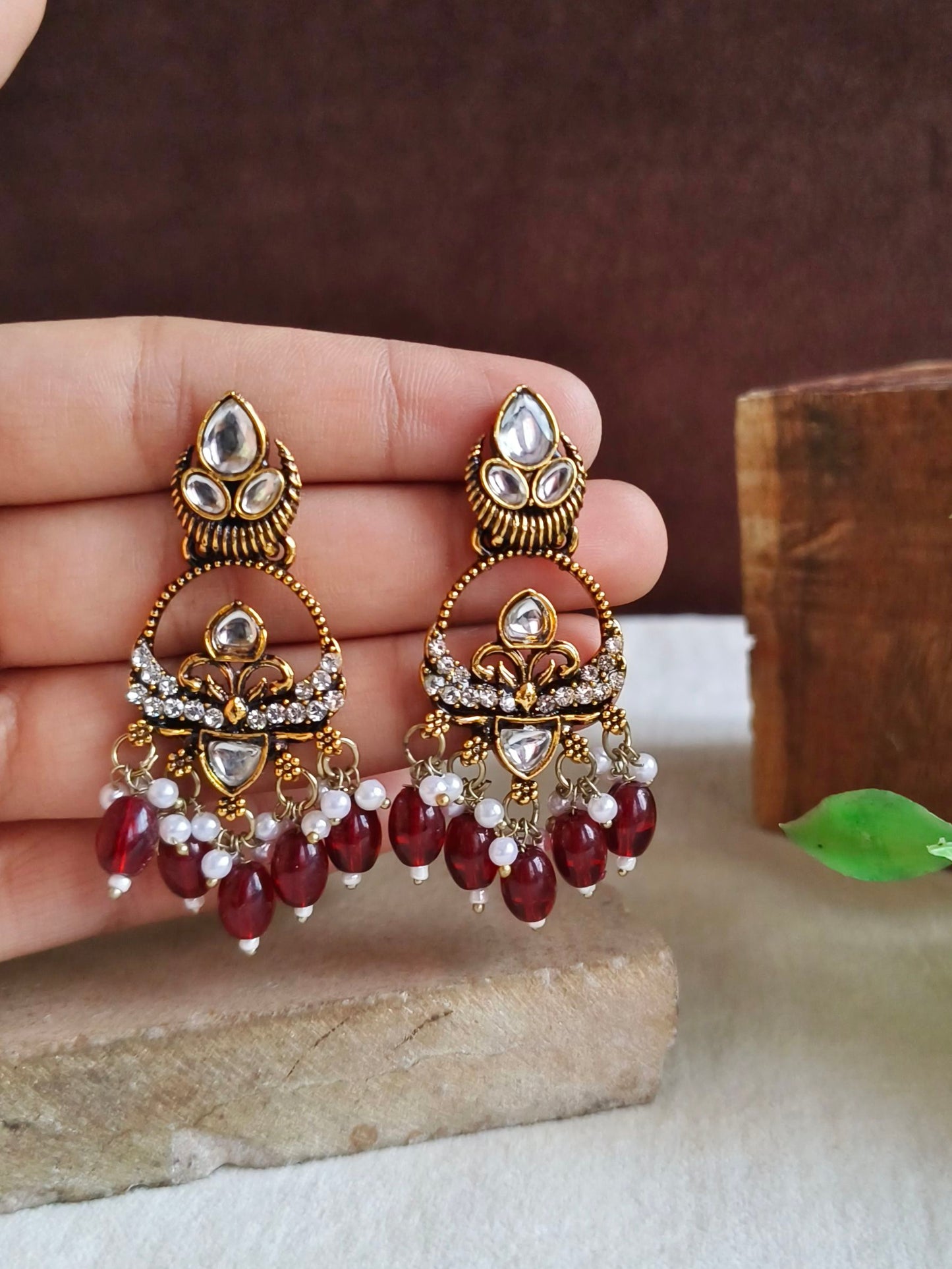Oxidised Earrings