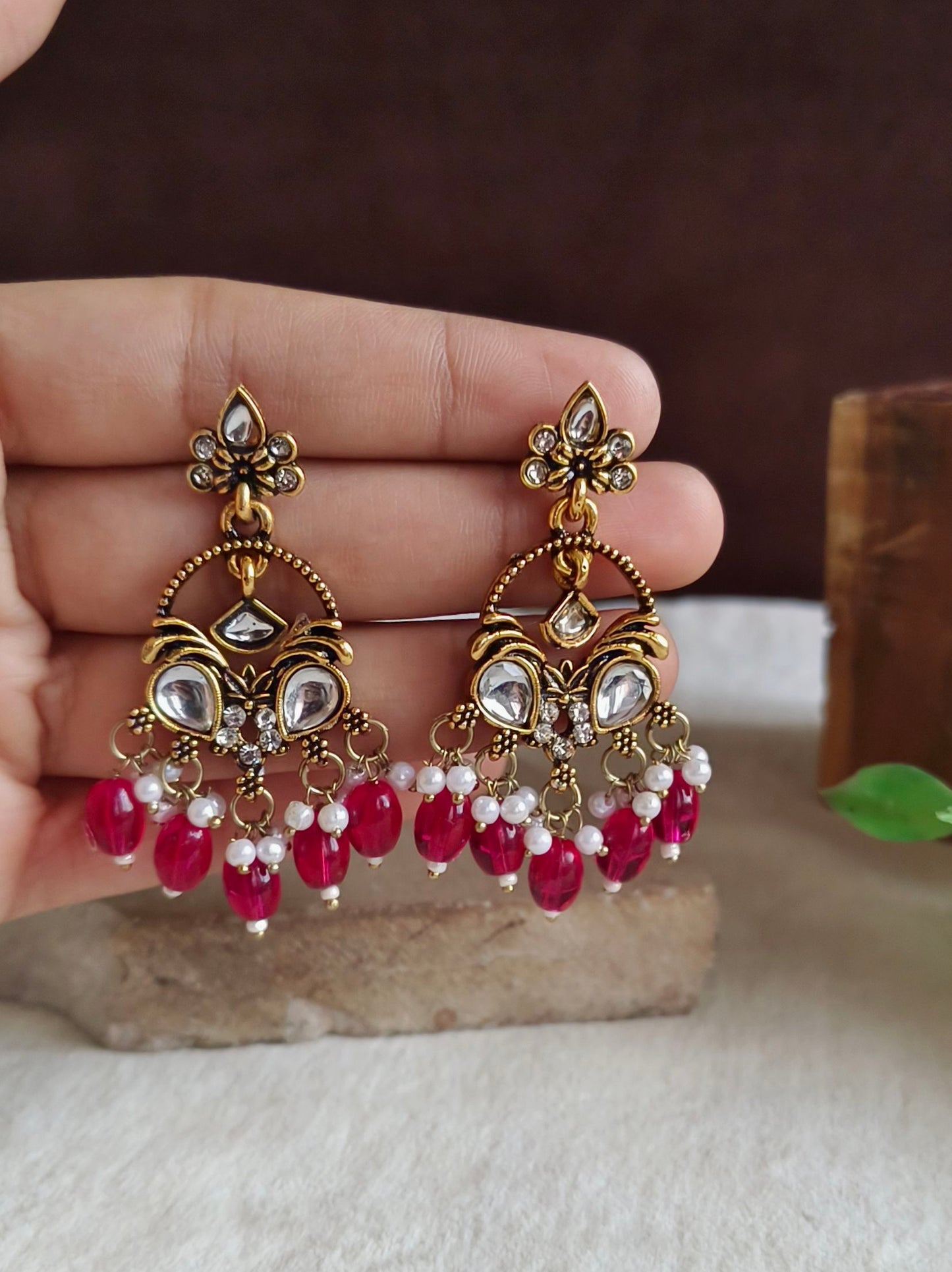 Oxidised Earrings