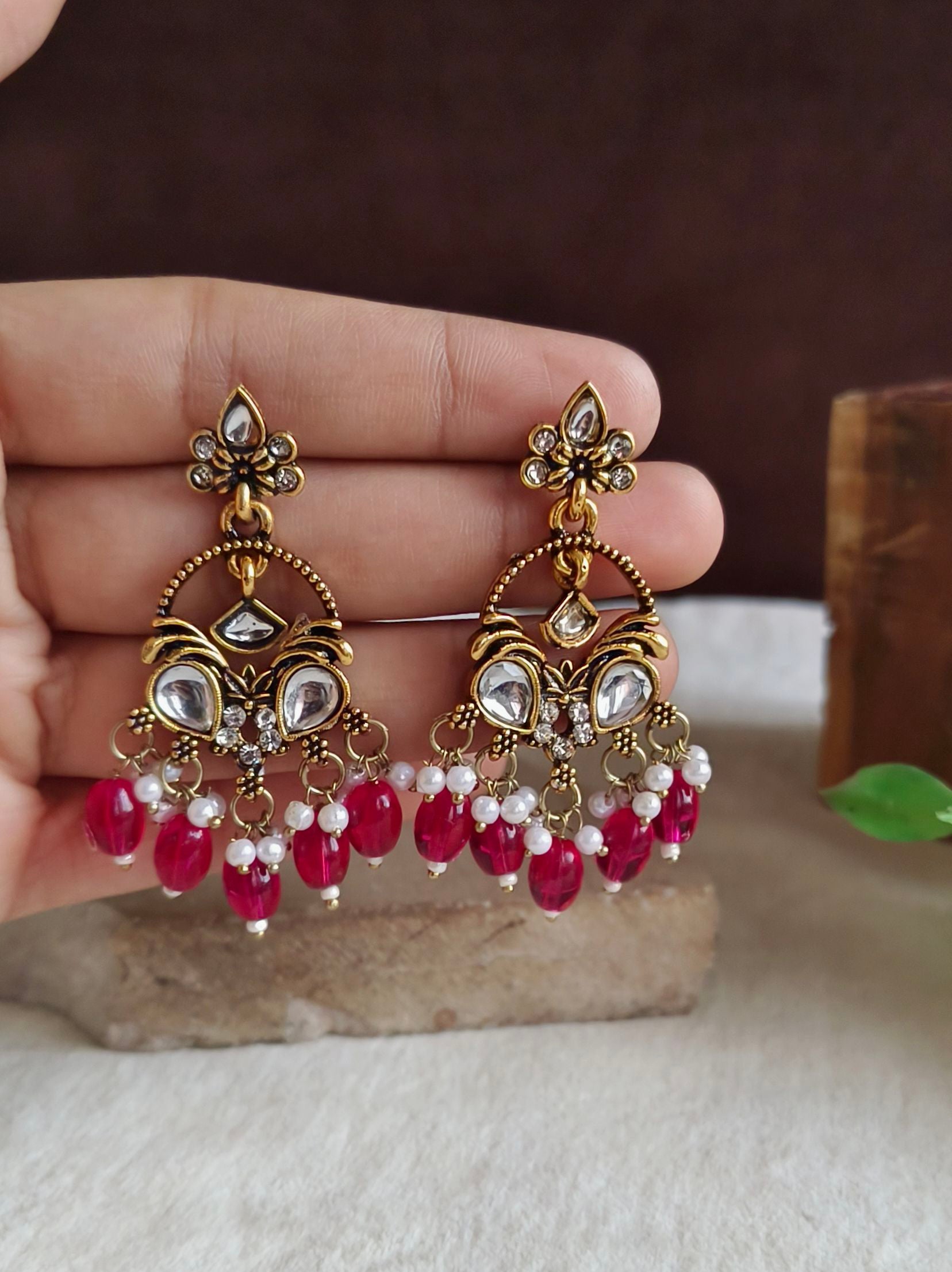 Oxidised Earrings