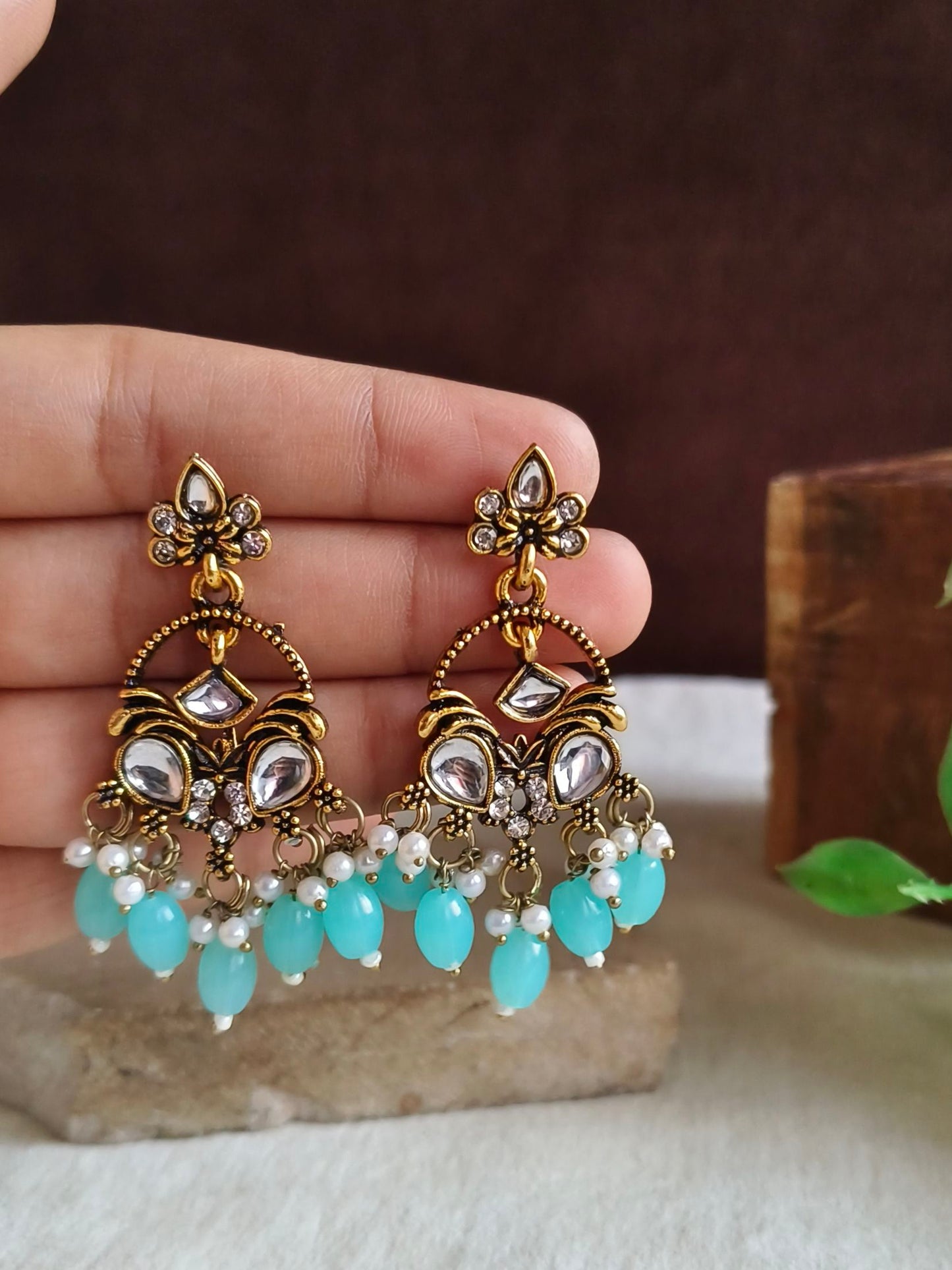 Oxidised Earrings