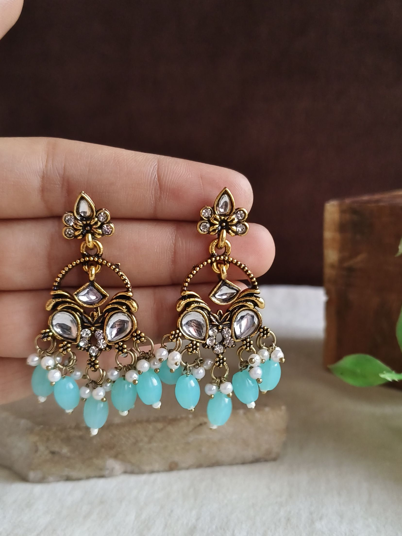Oxidised Earrings