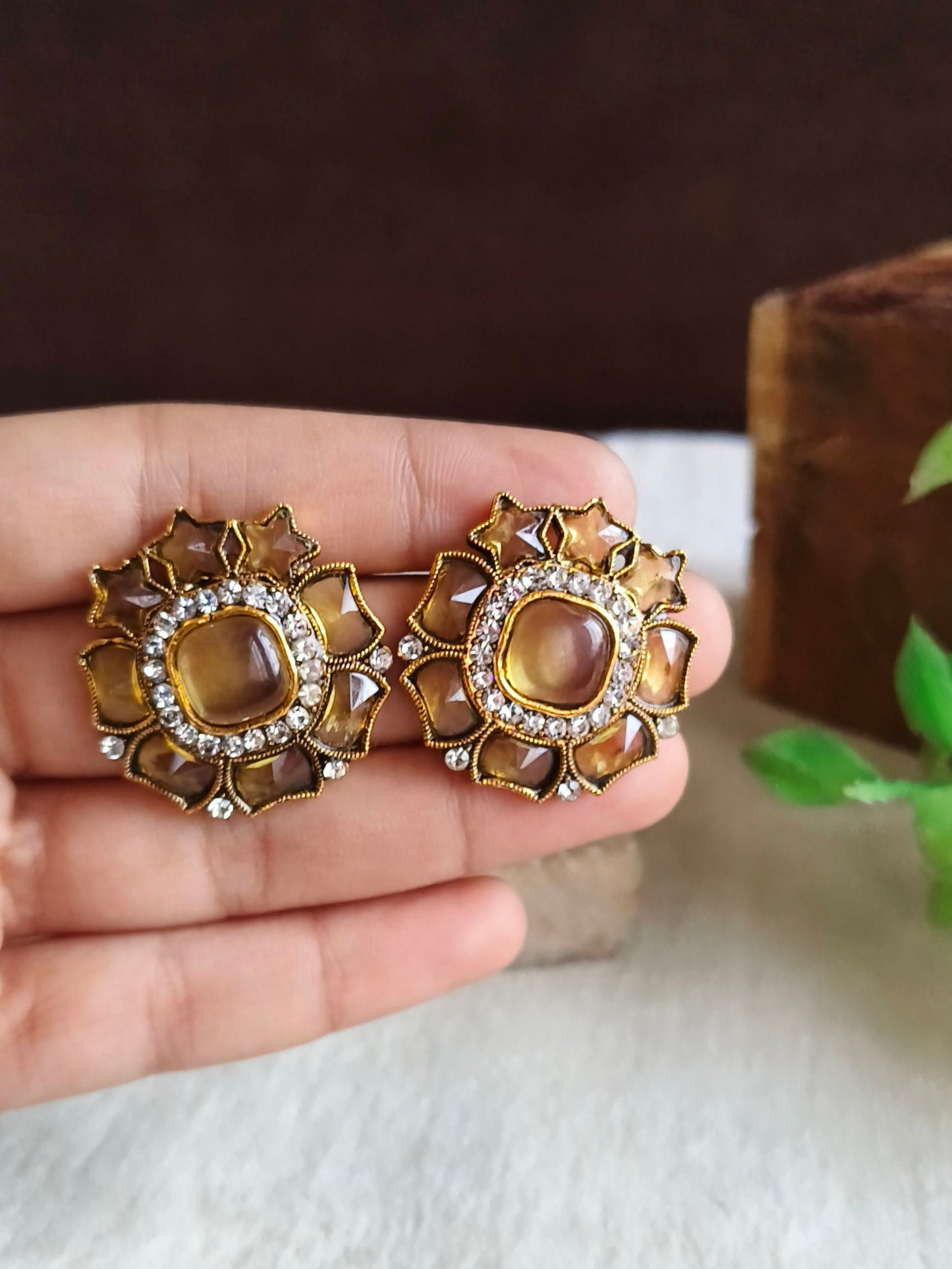 Oxidised Earrings