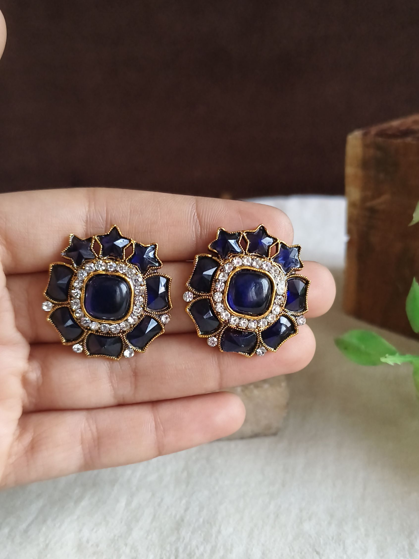 Oxidised Earrings
