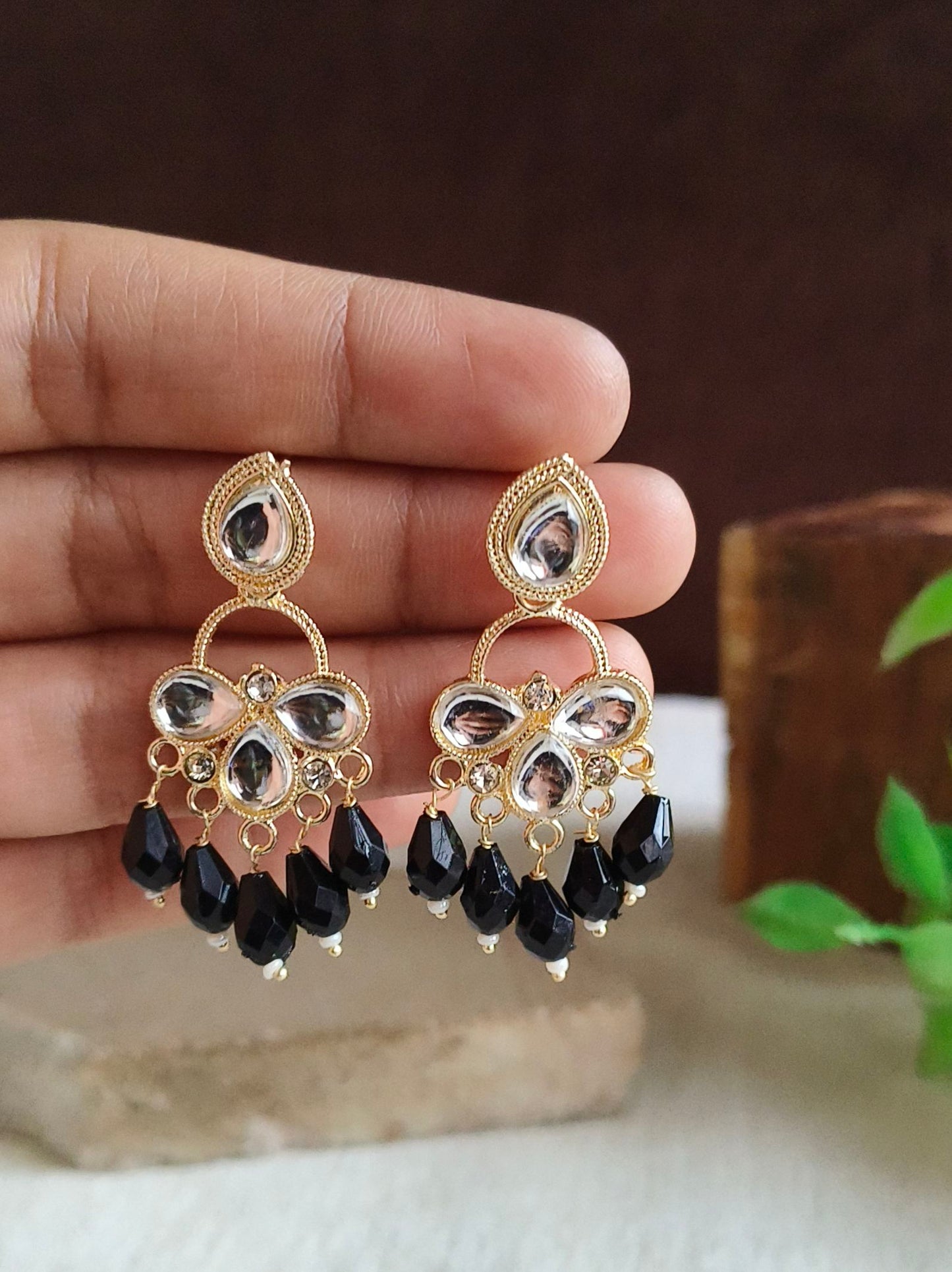 Oxidised Earrings